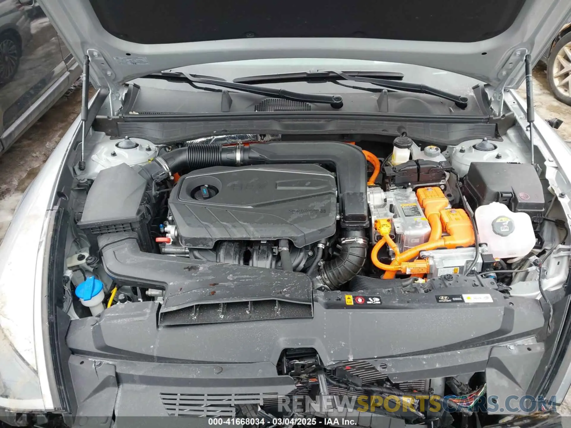 10 fotografías del automóvil dañado KMHL54JJ8PA078278 HYUNDAI SONATA HYBRID 2023