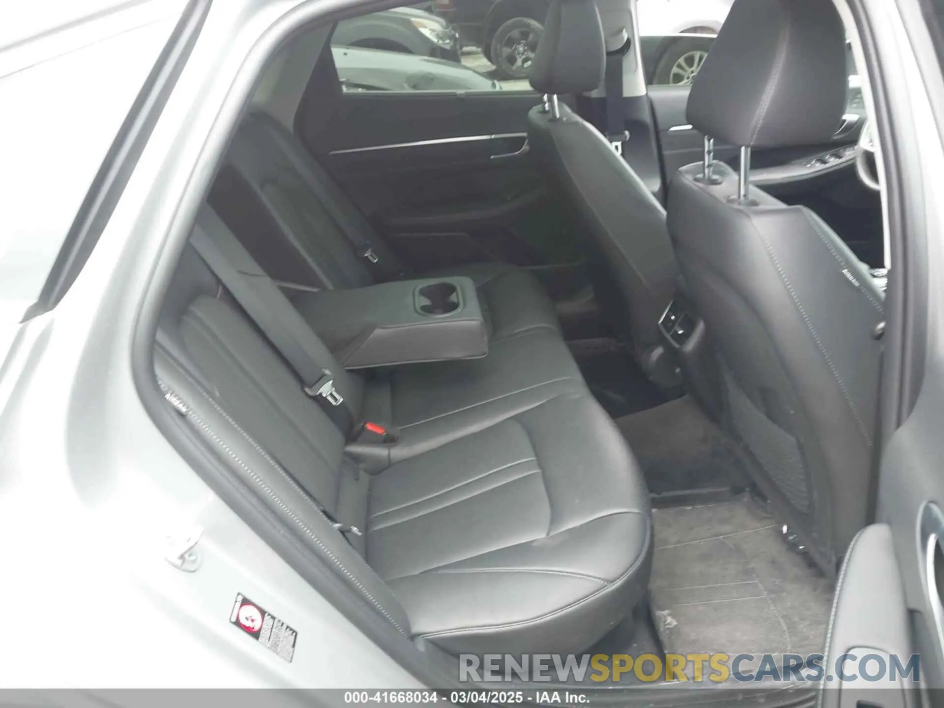 8 fotografías del automóvil dañado KMHL54JJ8PA078278 HYUNDAI SONATA HYBRID 2023