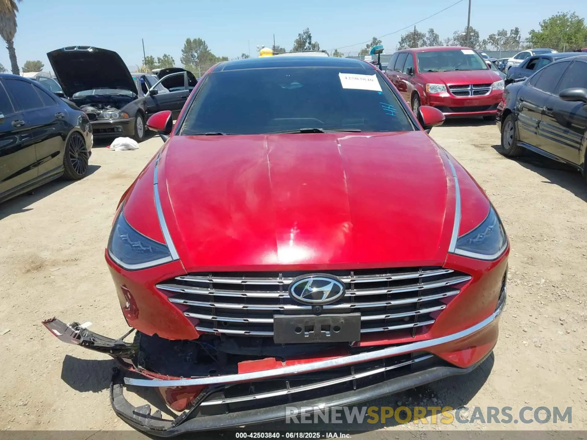 12 fotografías del automóvil dañado KMHL54JJXPA062230 HYUNDAI SONATA HYBRID 2023
