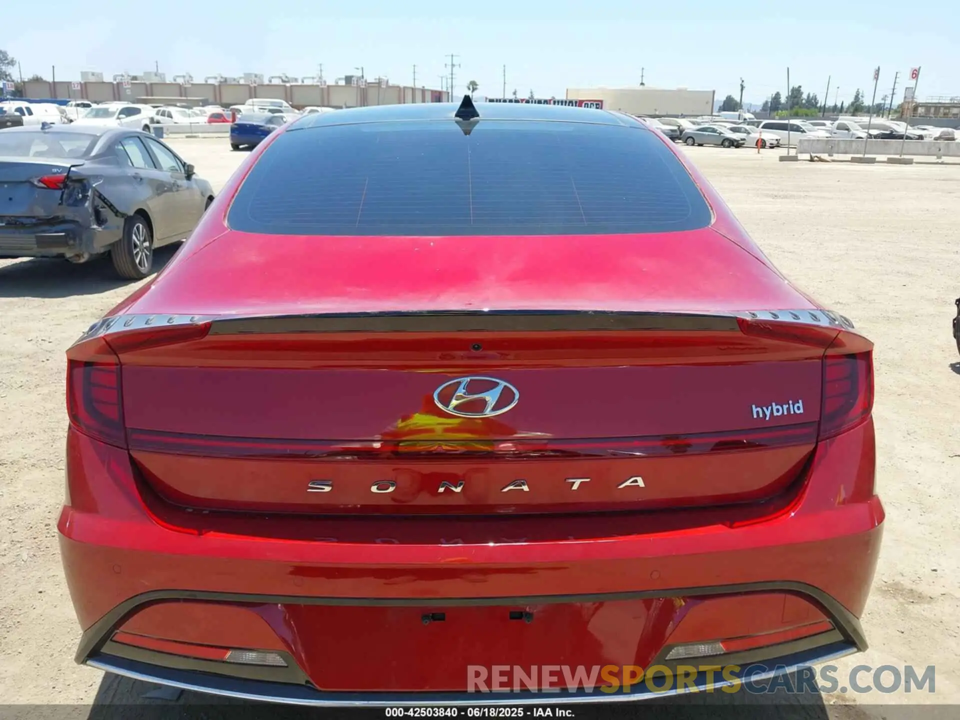16 fotografías del automóvil dañado KMHL54JJXPA062230 HYUNDAI SONATA HYBRID 2023