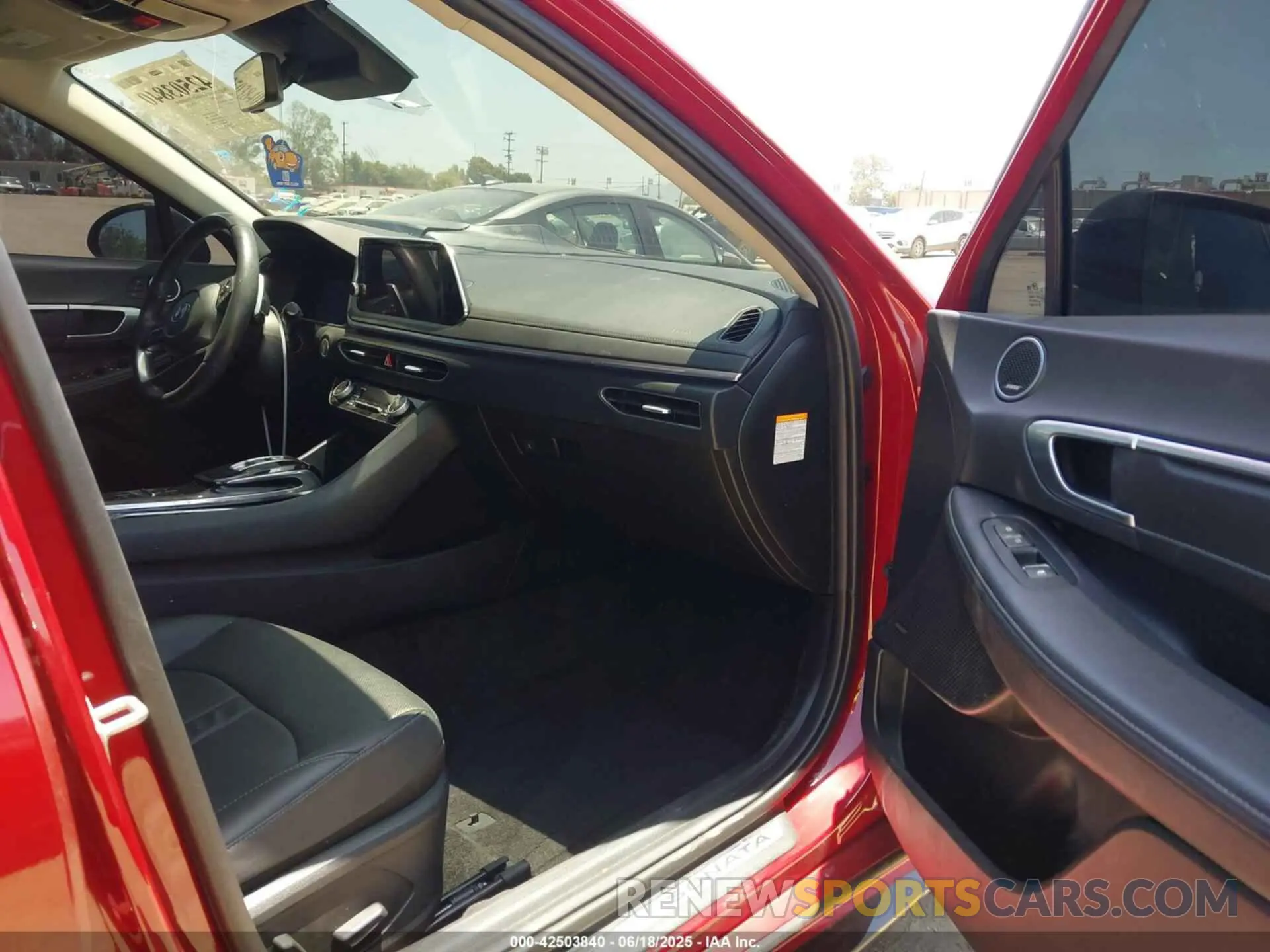 5 fotografías del automóvil dañado KMHL54JJXPA062230 HYUNDAI SONATA HYBRID 2023