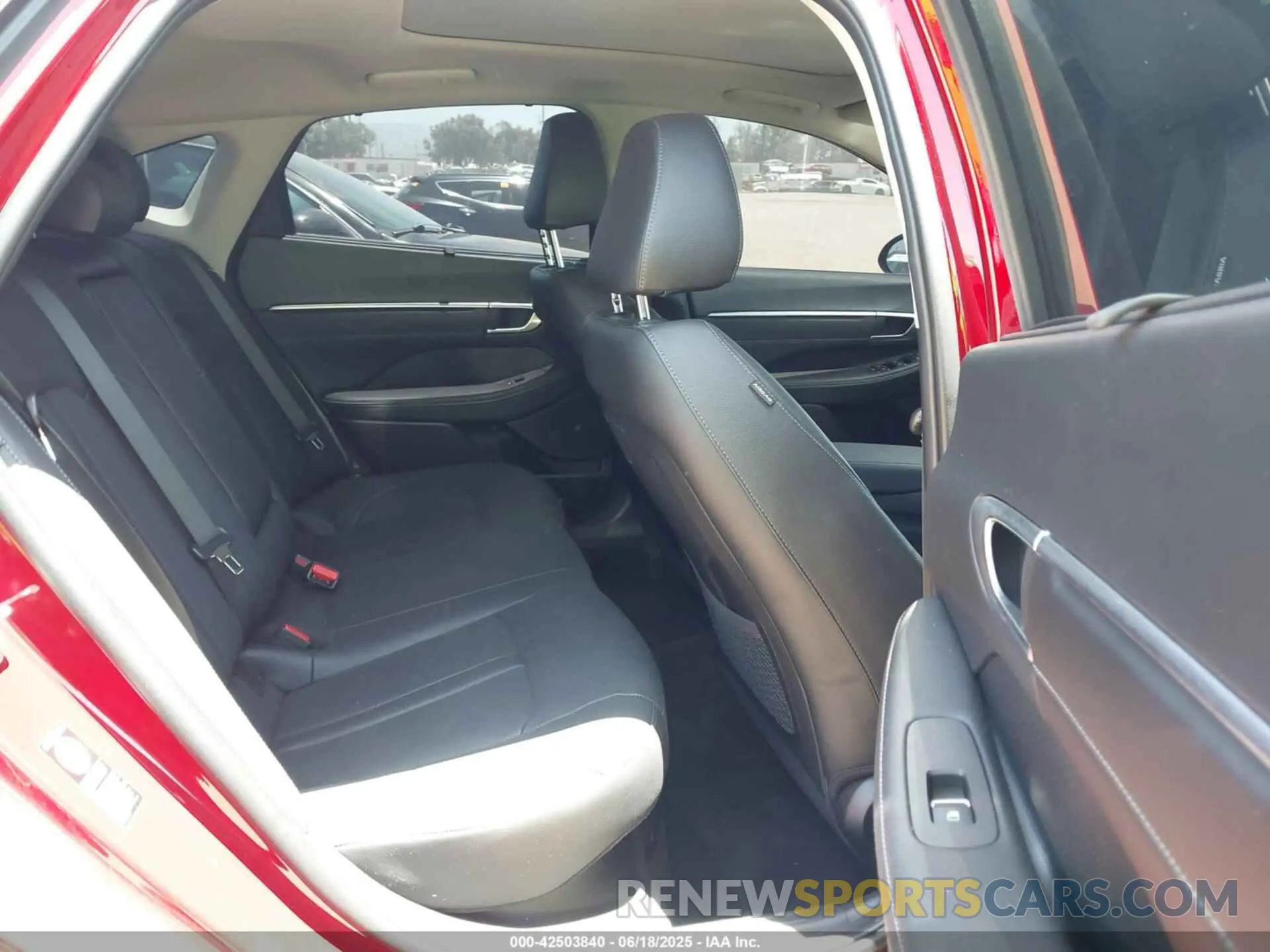 8 fotografías del automóvil dañado KMHL54JJXPA062230 HYUNDAI SONATA HYBRID 2023