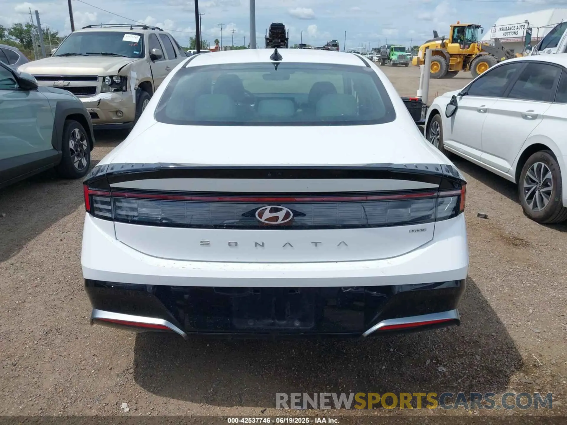 17 fotografías del automóvil dañado KMHL34JJ0RA100332 HYUNDAI SONATA HYBRID 2024
