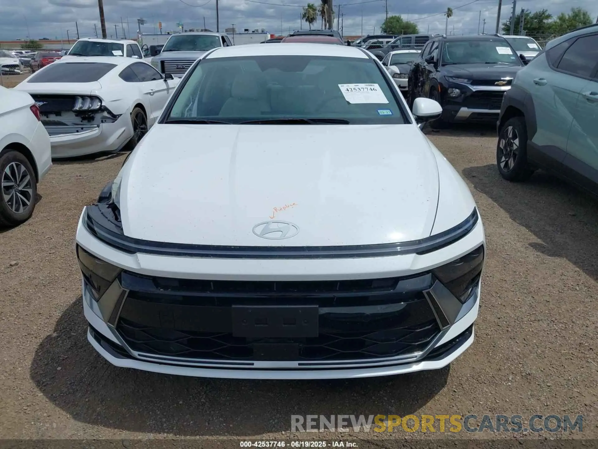 6 fotografías del automóvil dañado KMHL34JJ0RA100332 HYUNDAI SONATA HYBRID 2024