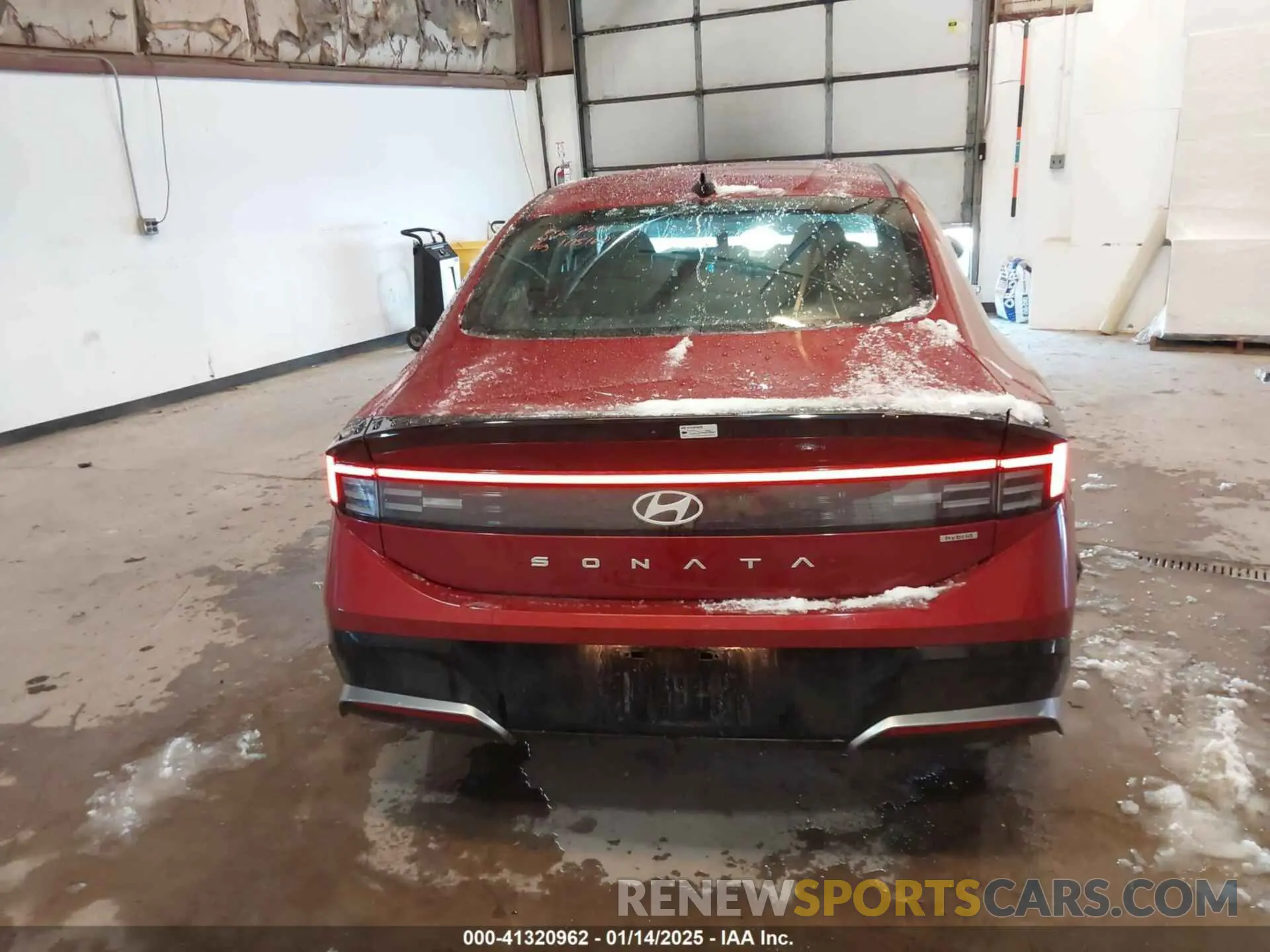 17 fotografías del automóvil dañado KMHL34JJ1RA087607 HYUNDAI SONATA HYBRID 2024