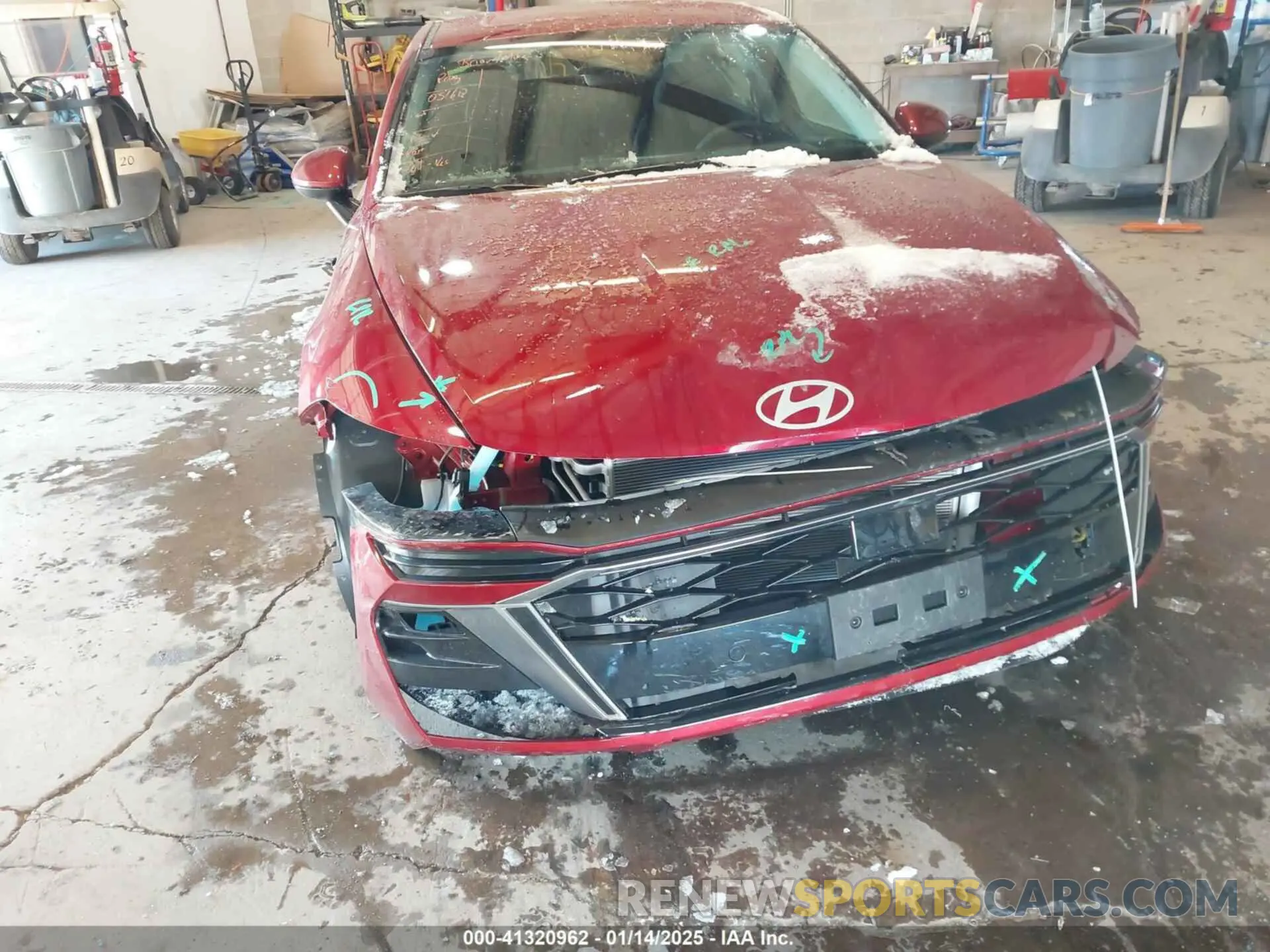 6 fotografías del automóvil dañado KMHL34JJ1RA087607 HYUNDAI SONATA HYBRID 2024