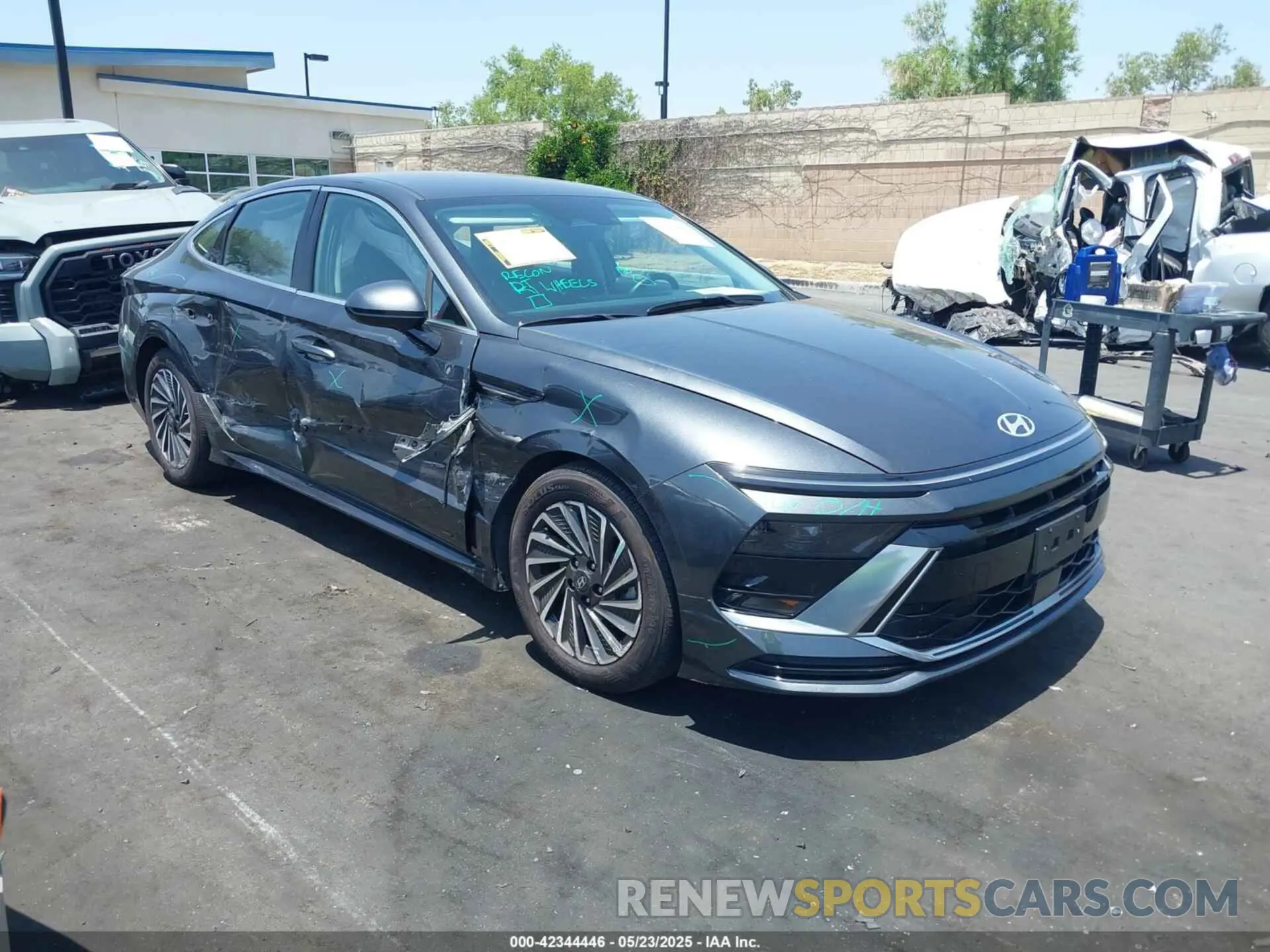 1 fotografías del automóvil dañado KMHL34JJ5RA097329 HYUNDAI SONATA HYBRID 2024