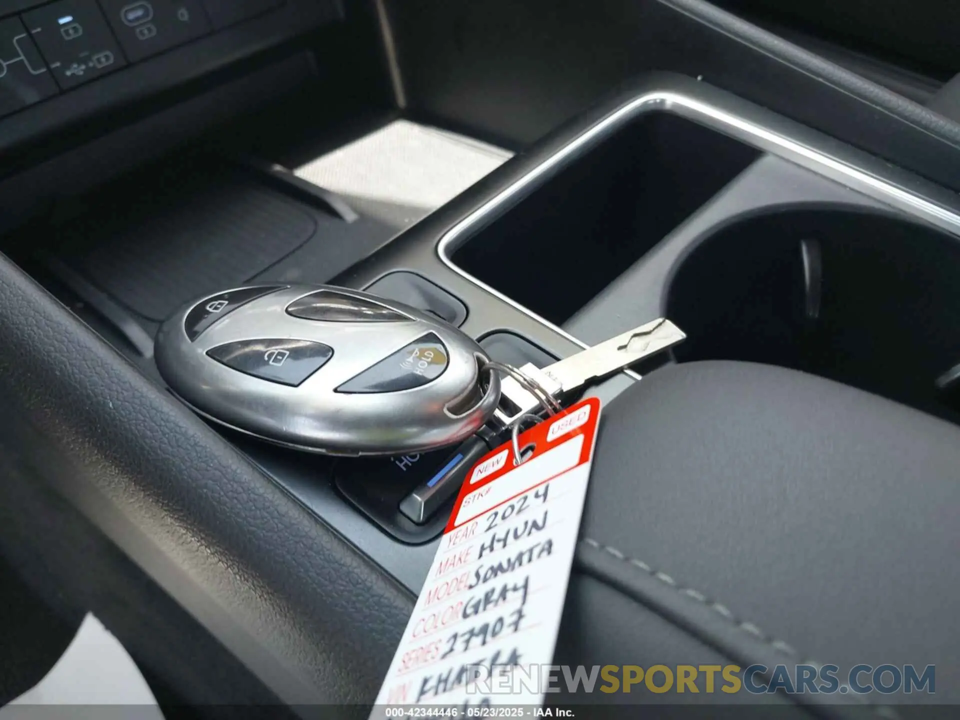 11 fotografías del automóvil dañado KMHL34JJ5RA097329 HYUNDAI SONATA HYBRID 2024