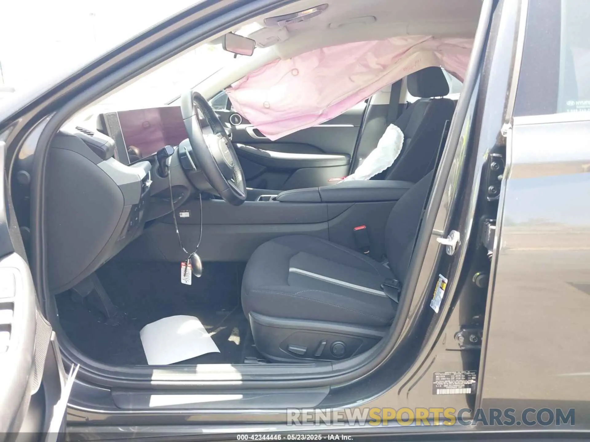 5 fotografías del automóvil dañado KMHL34JJ5RA097329 HYUNDAI SONATA HYBRID 2024