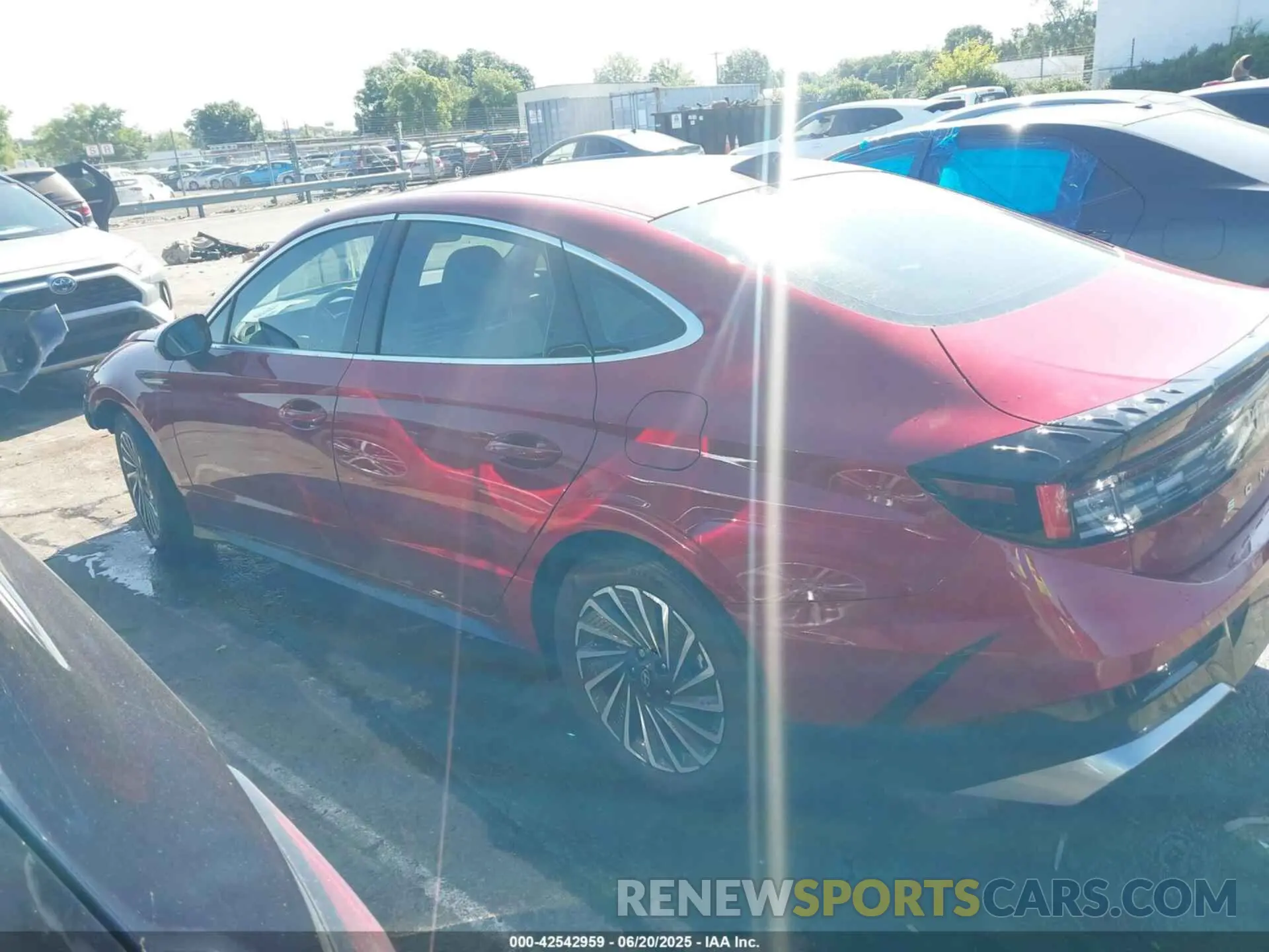 15 fotografías del automóvil dañado KMHL34JJ7RA099678 HYUNDAI SONATA HYBRID 2024