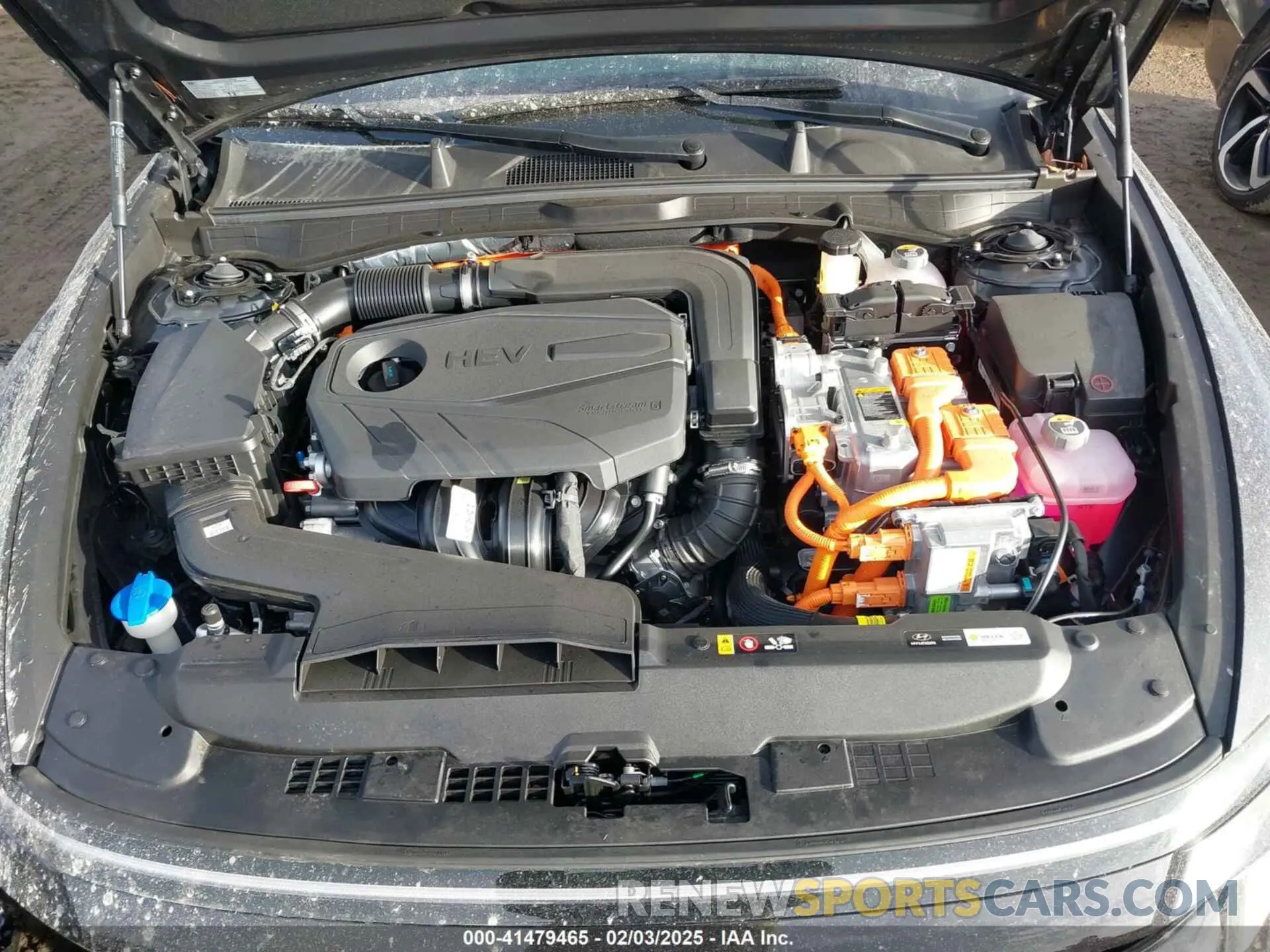 10 fotografías del automóvil dañado KMHL34JJ9RA097267 HYUNDAI SONATA HYBRID 2024