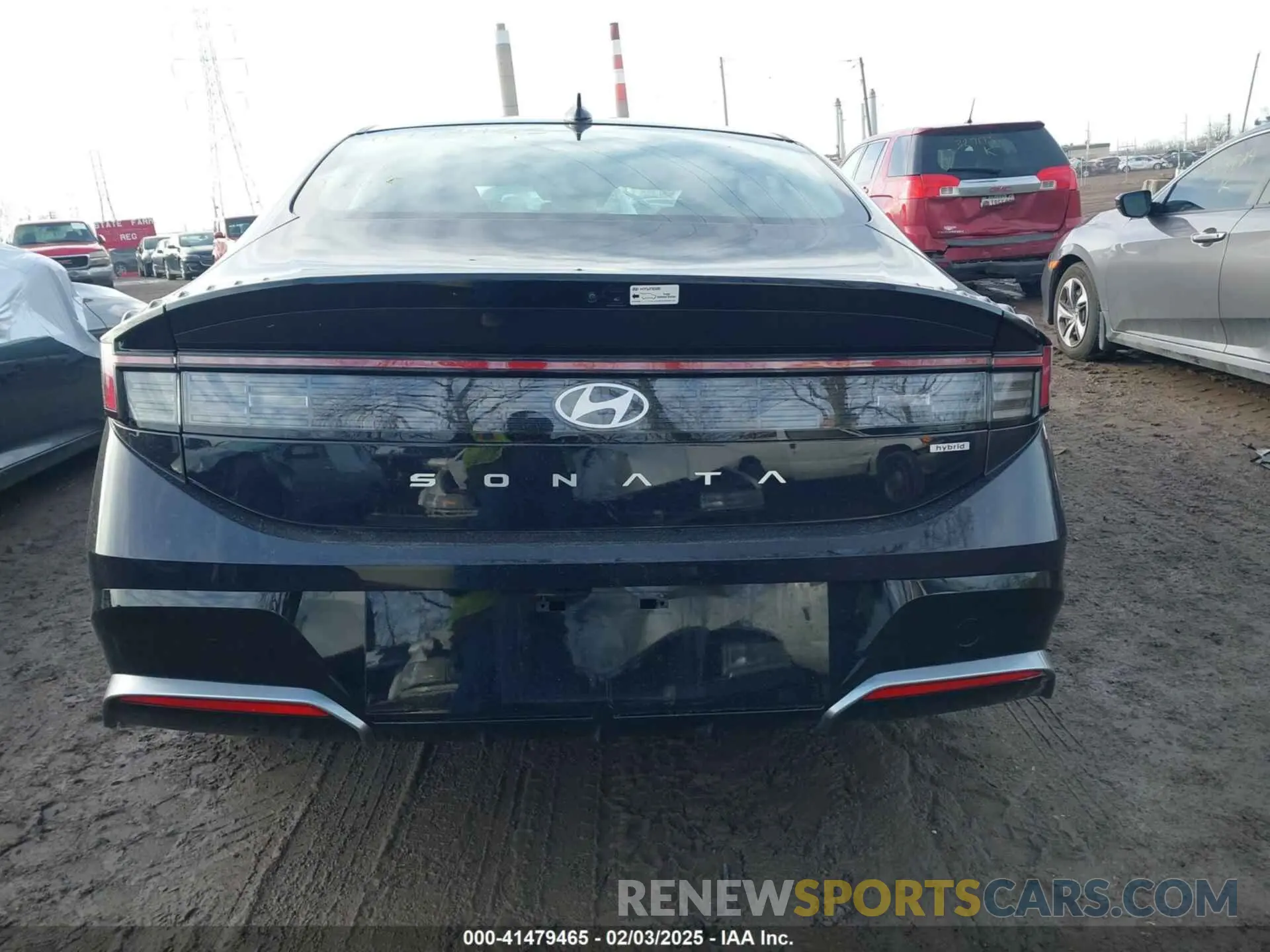 16 fotografías del automóvil dañado KMHL34JJ9RA097267 HYUNDAI SONATA HYBRID 2024