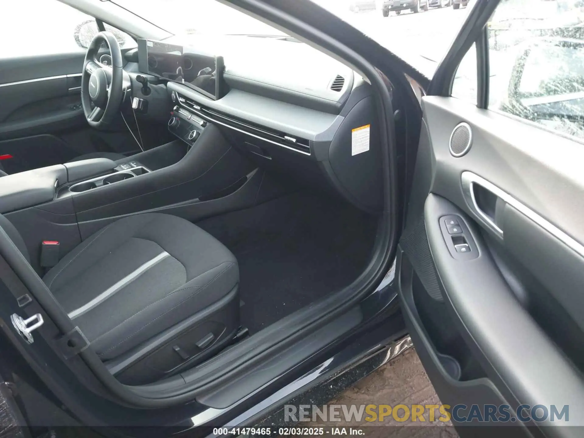 5 fotografías del automóvil dañado KMHL34JJ9RA097267 HYUNDAI SONATA HYBRID 2024