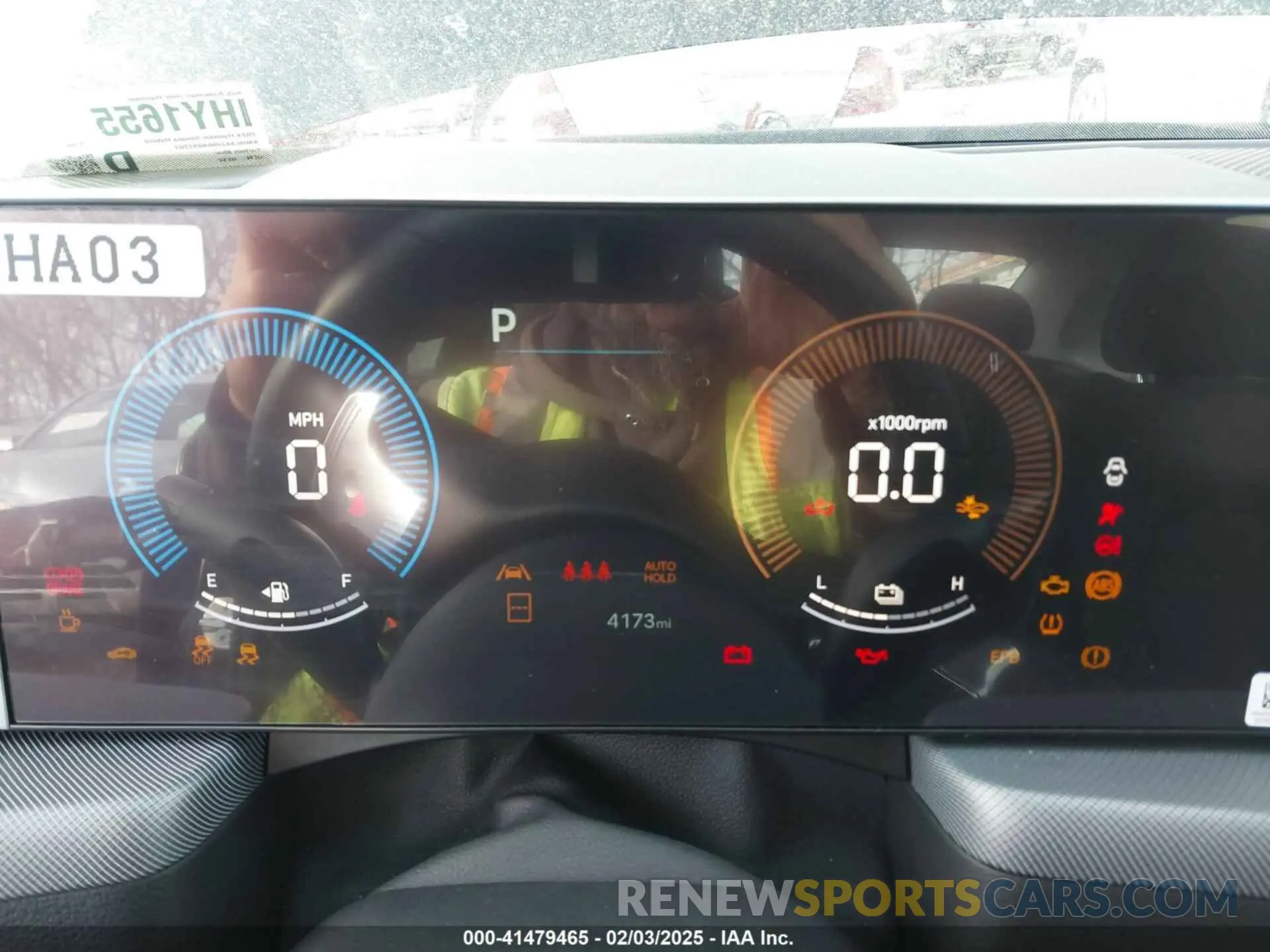 7 fotografías del automóvil dañado KMHL34JJ9RA097267 HYUNDAI SONATA HYBRID 2024