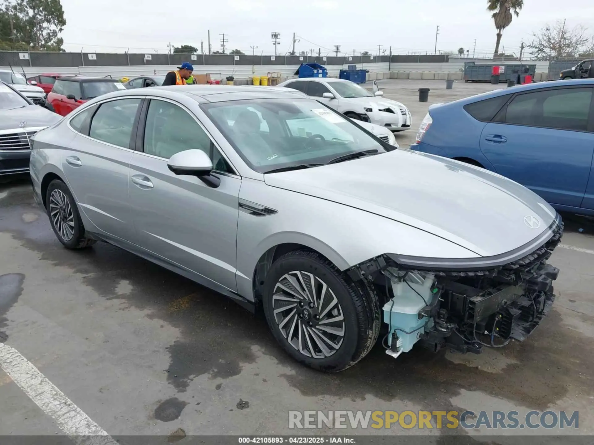 1 fotografías del automóvil dañado KMHL54JJ4RA088051 HYUNDAI SONATA HYBRID 2024