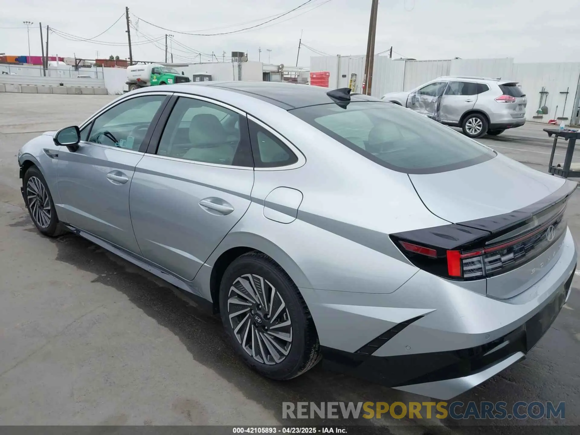 3 fotografías del automóvil dañado KMHL54JJ4RA088051 HYUNDAI SONATA HYBRID 2024