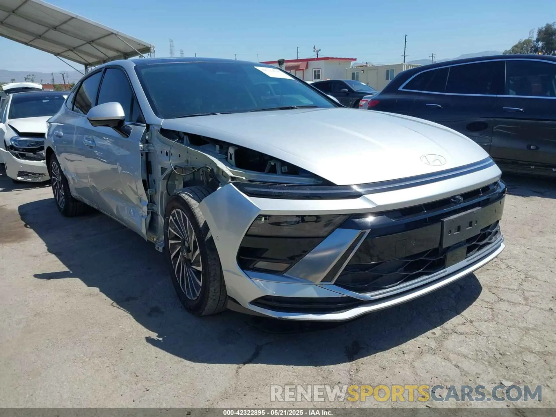 1 fotografías del automóvil dañado KMHL54JJ5SA110984 HYUNDAI SONATA HYBRID 2025
