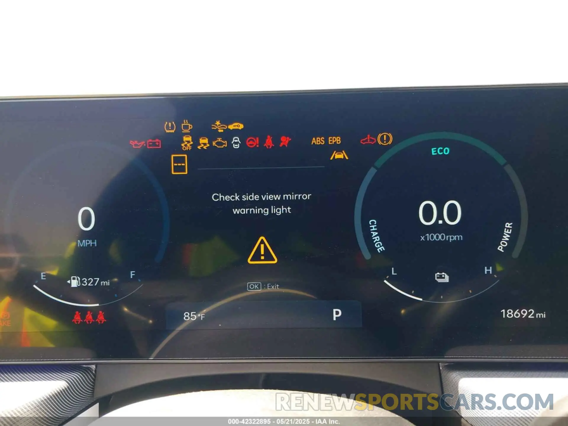 7 fotografías del automóvil dañado KMHL54JJ5SA110984 HYUNDAI SONATA HYBRID 2025