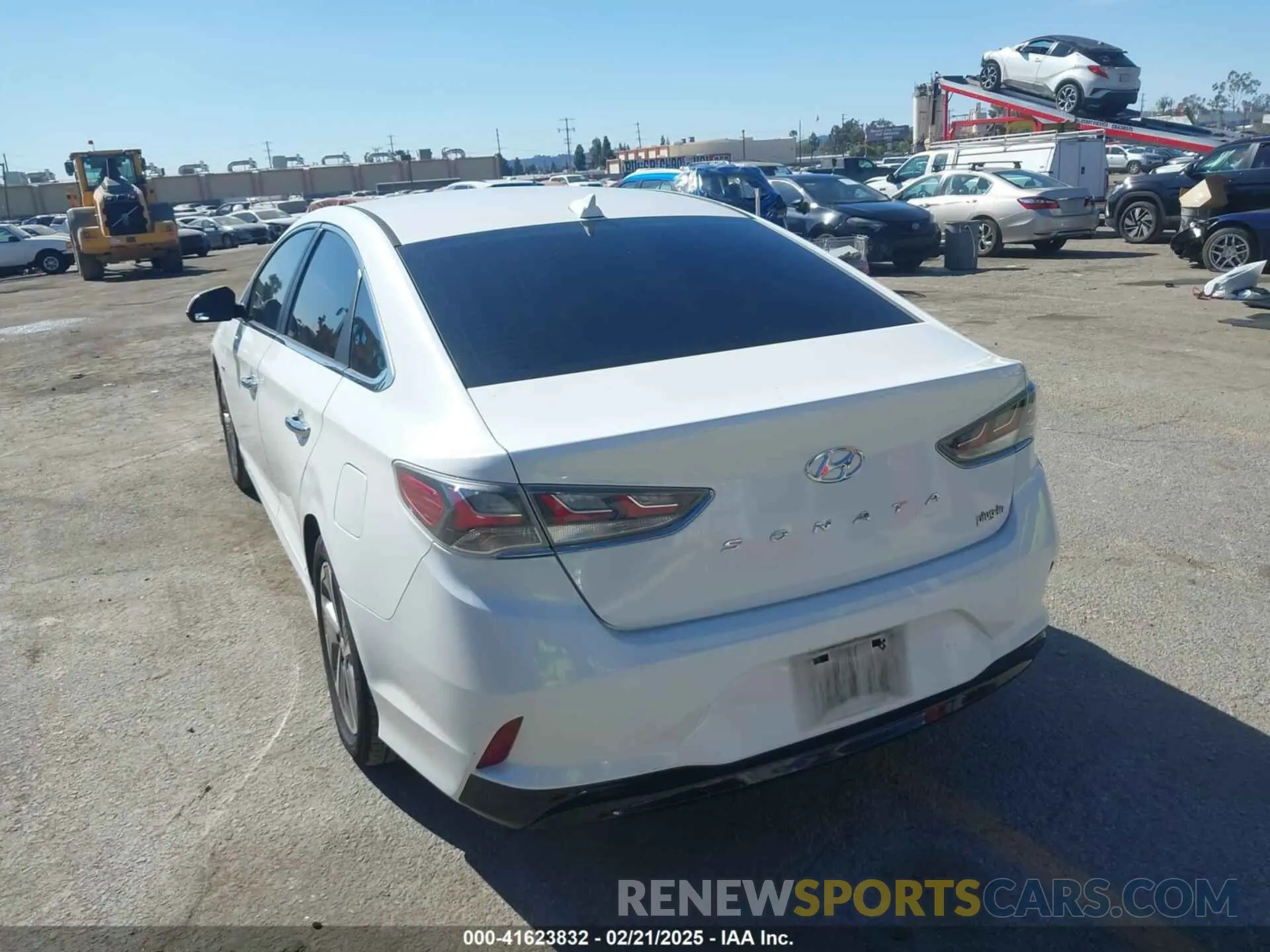 3 fotografías del automóvil dañado KMHE14L24KA089166 HYUNDAI SONATA PLUG-IN HYBRID 2019