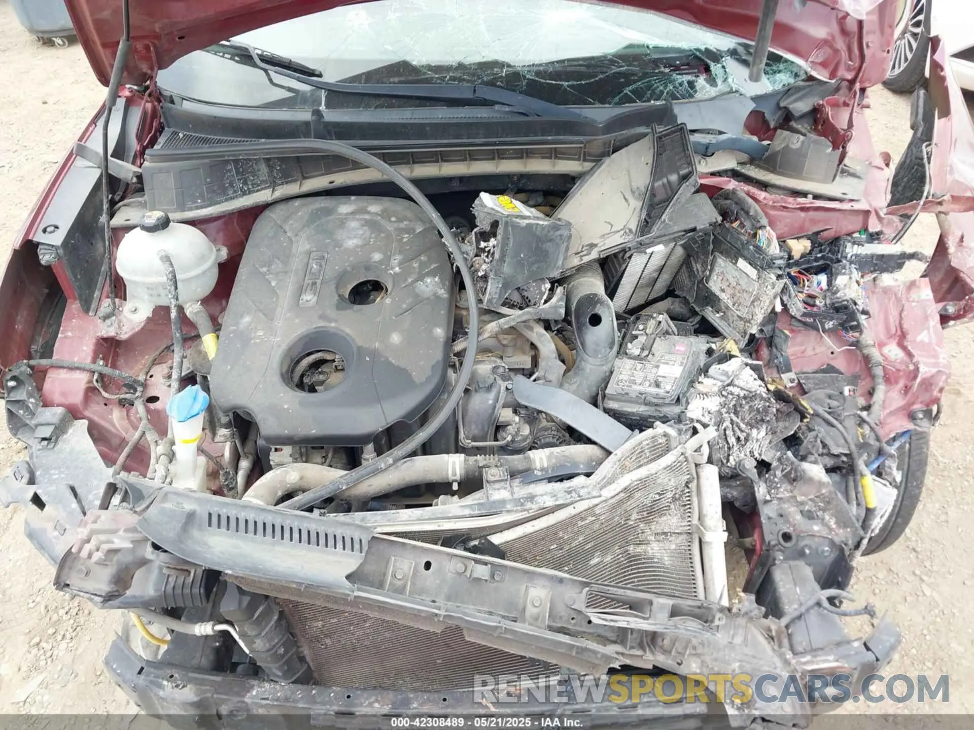 10 fotografías del automóvil dañado KM8J23A40KU067688 HYUNDAI TUCSON 2019