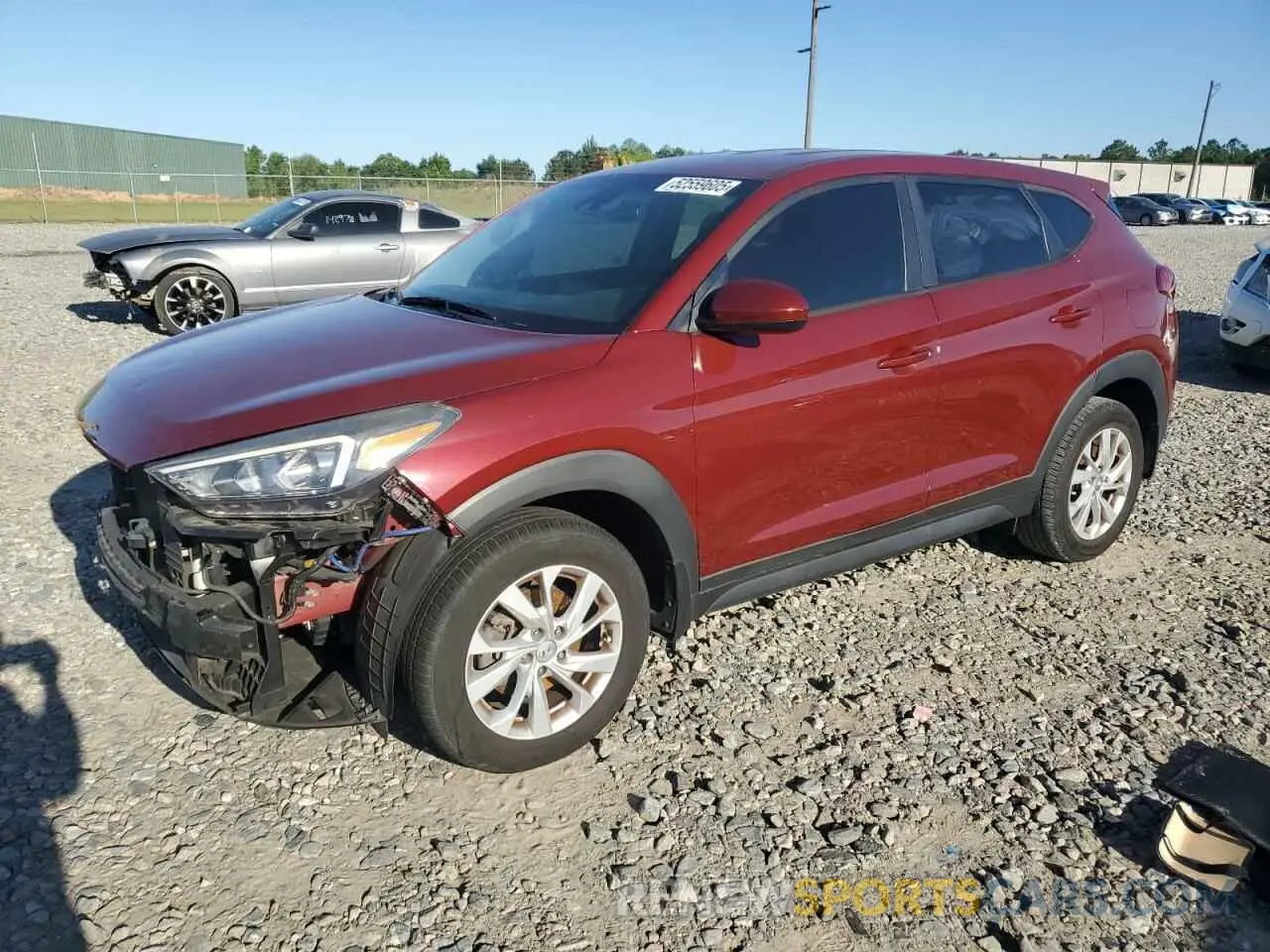 1 fotografías del automóvil dañado KM8J23A40KU886720 HYUNDAI TUCSON 2019