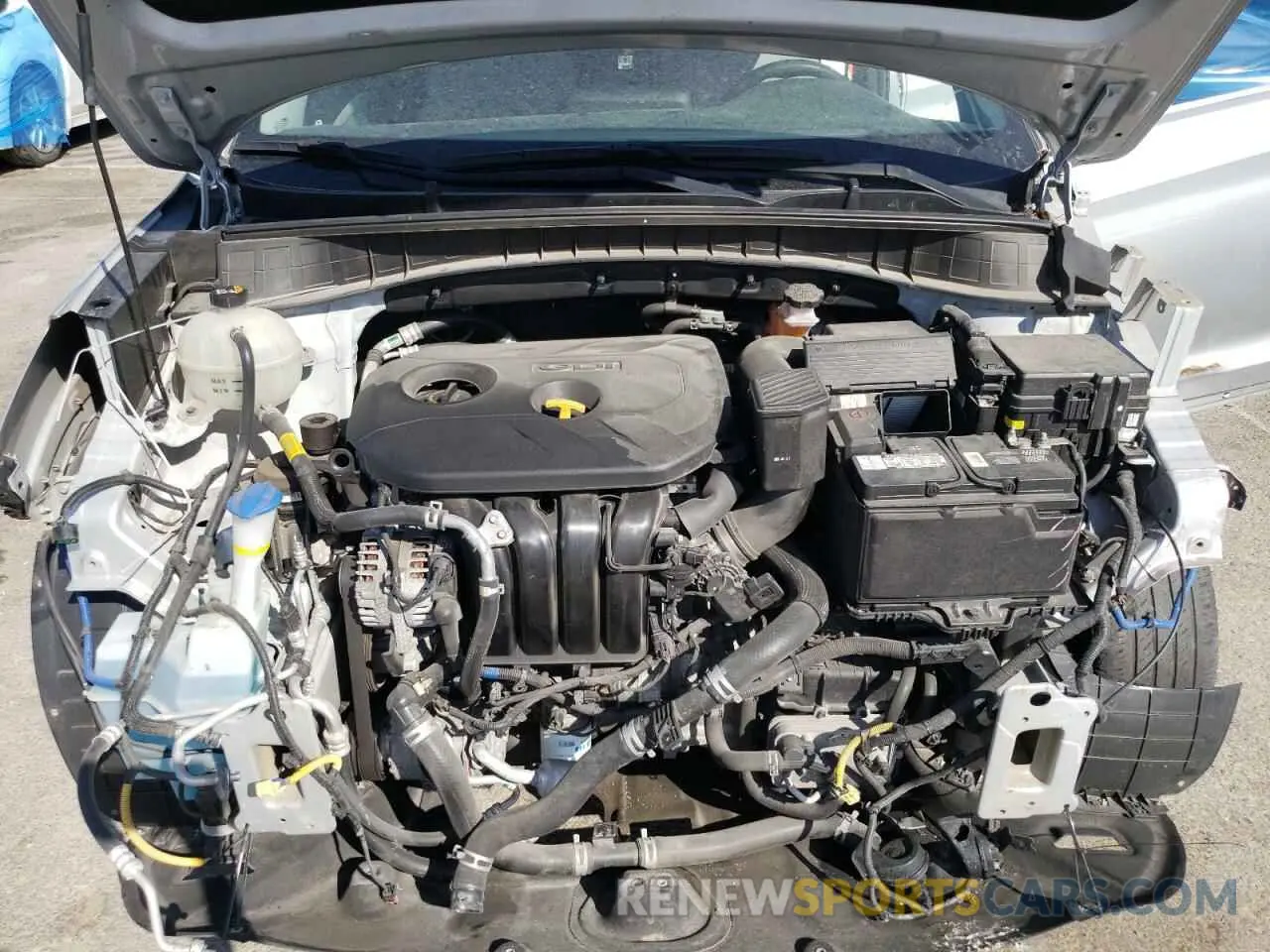 12 fotografías del automóvil dañado KM8J23A40KU951999 HYUNDAI TUCSON 2019