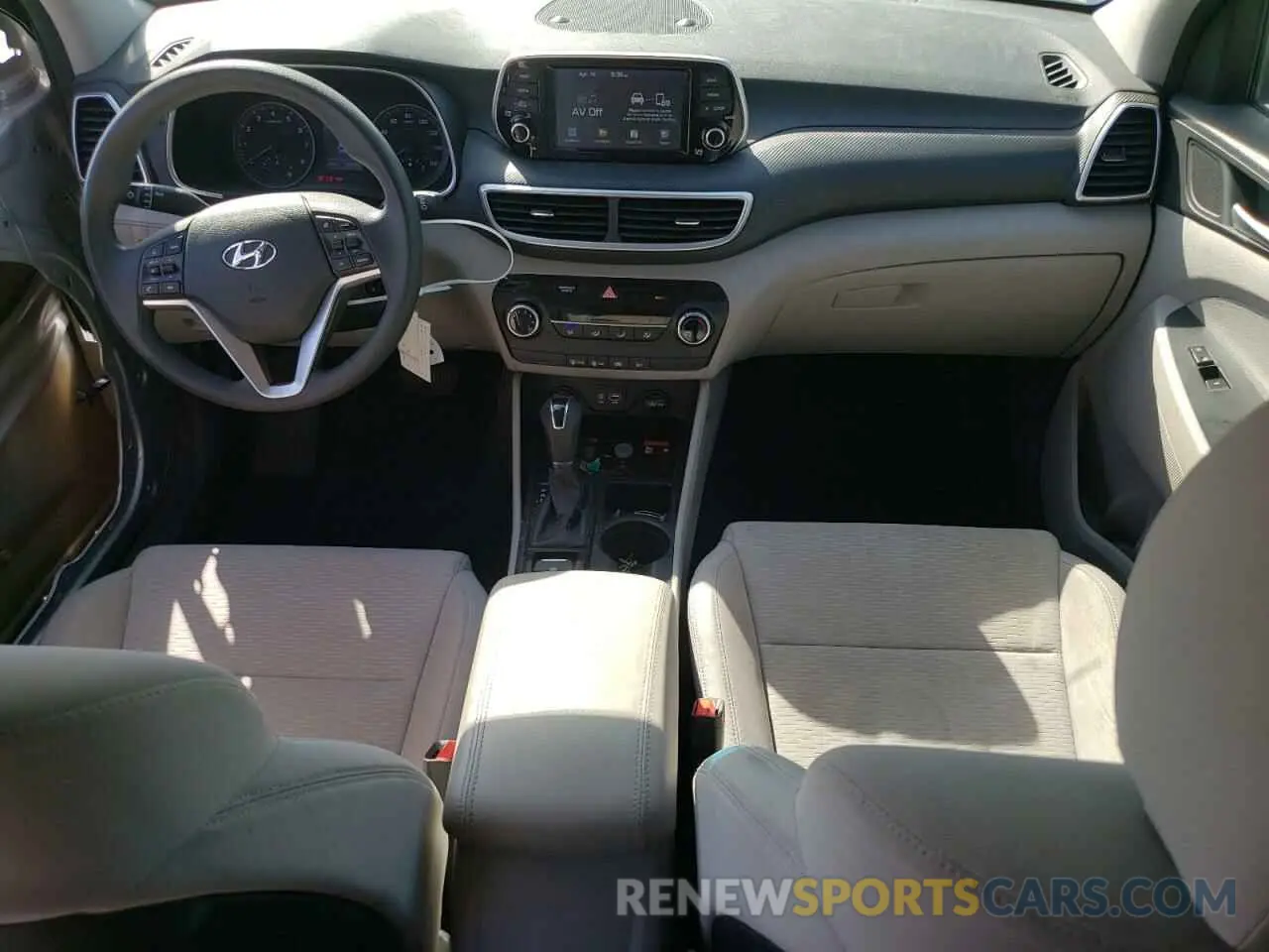 8 fotografías del automóvil dañado KM8J23A40KU951999 HYUNDAI TUCSON 2019