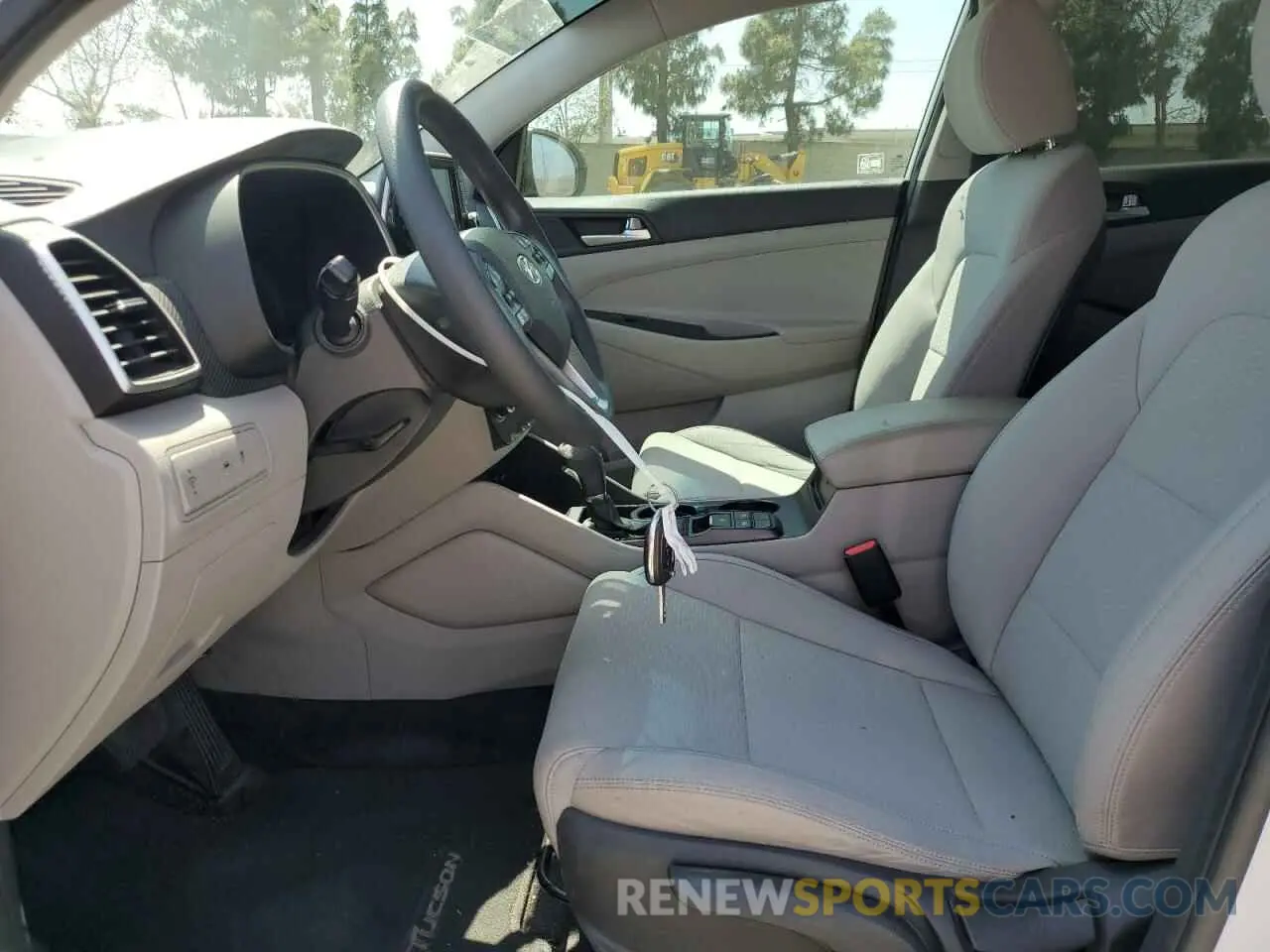 7 fotografías del automóvil dañado KM8J23A40KU969967 HYUNDAI TUCSON 2019