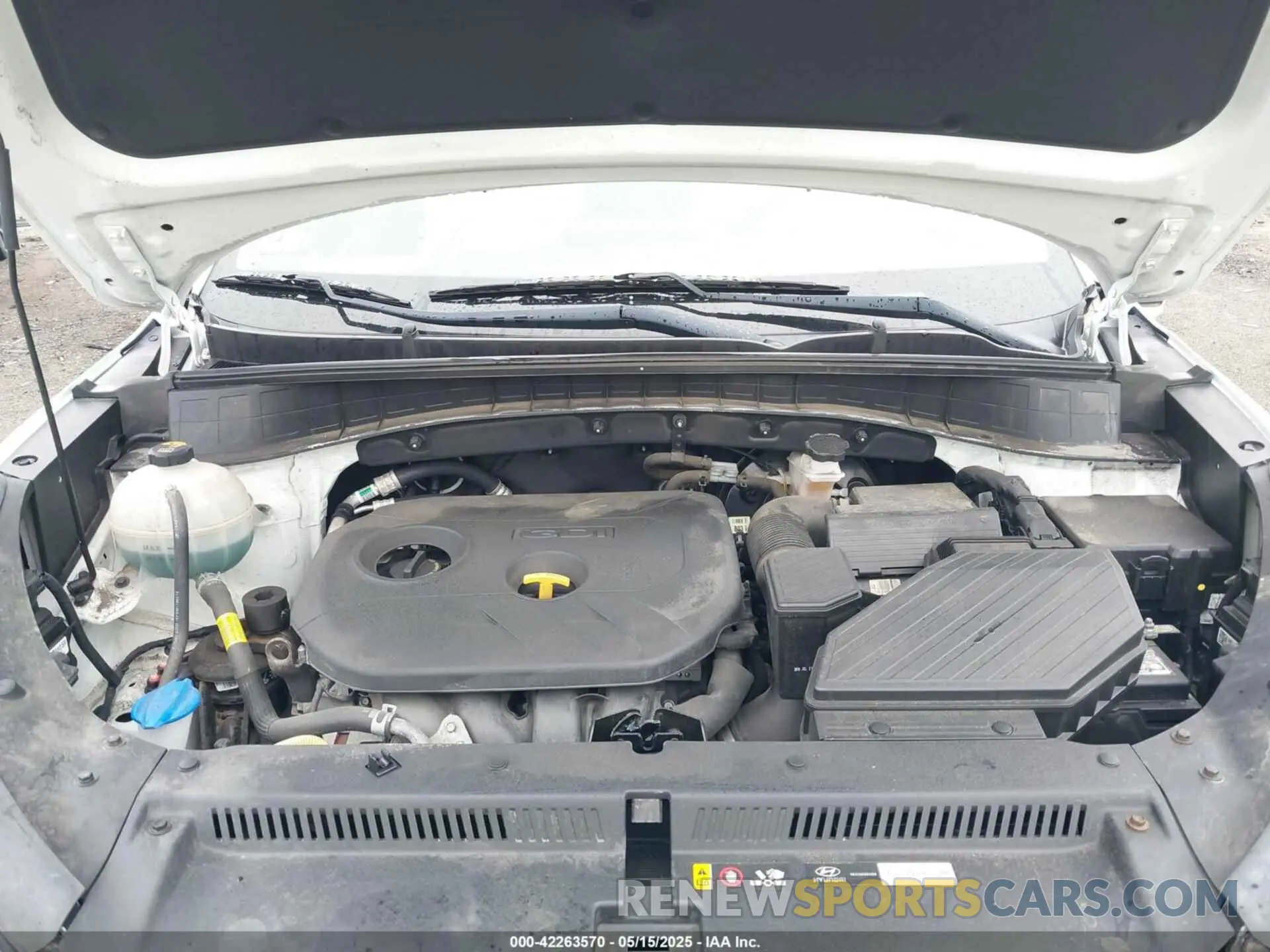 10 fotografías del automóvil dañado KM8J23A40KU974473 HYUNDAI TUCSON 2019