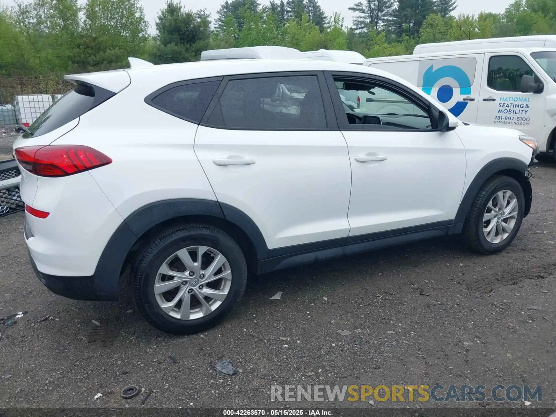 14 fotografías del automóvil dañado KM8J23A40KU974473 HYUNDAI TUCSON 2019