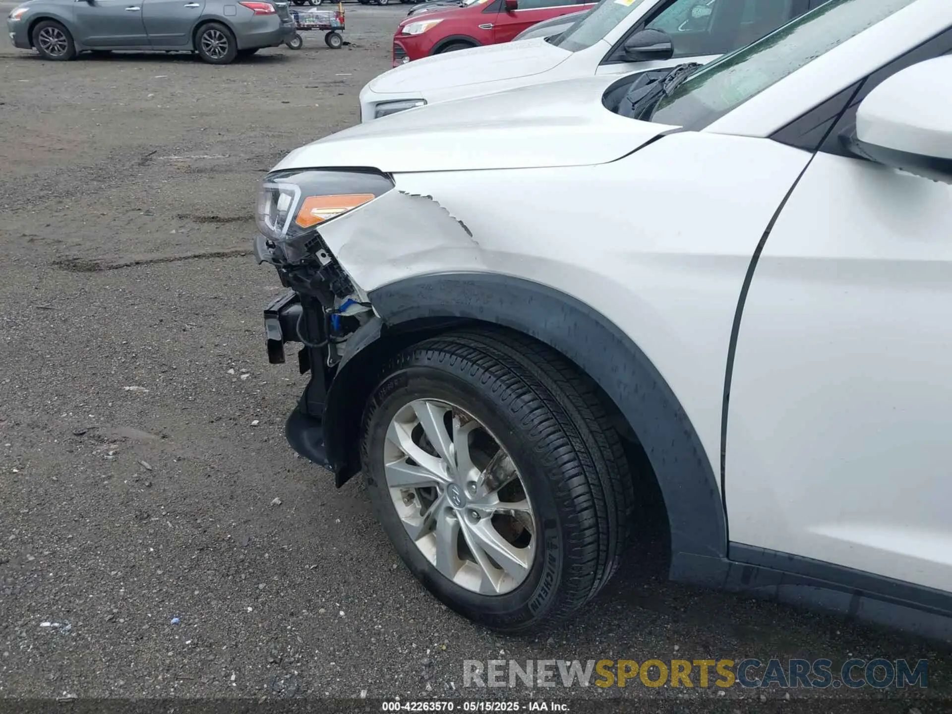 6 fotografías del automóvil dañado KM8J23A40KU974473 HYUNDAI TUCSON 2019