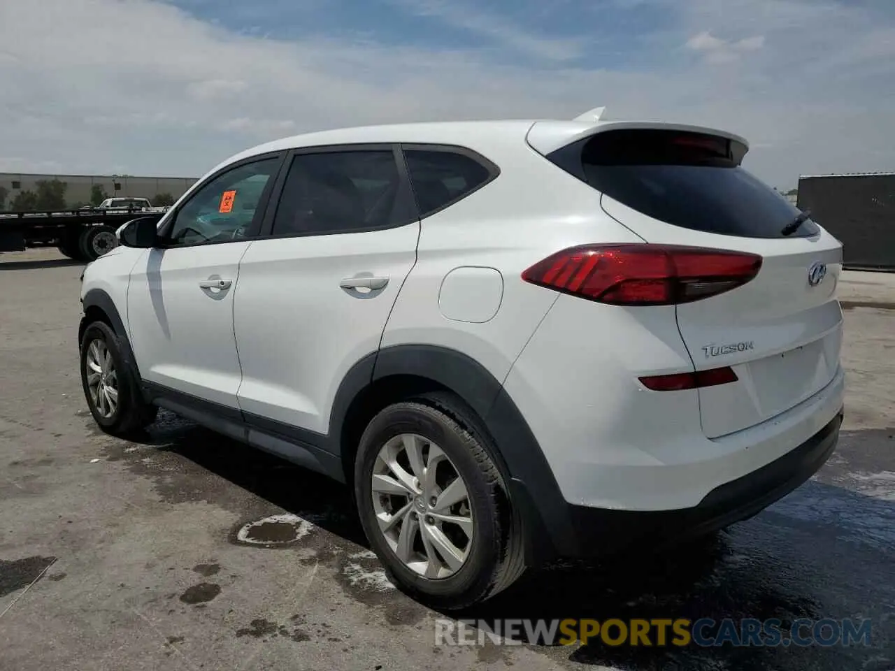 2 fotografías del automóvil dañado KM8J23A41KU963708 HYUNDAI TUCSON 2019