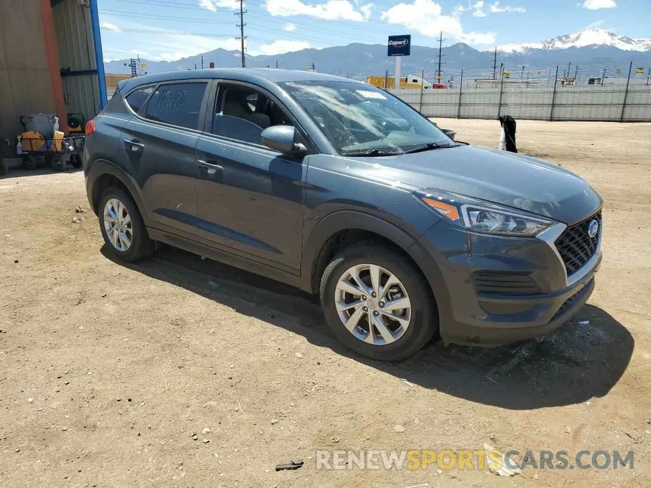 4 fotografías del automóvil dañado KM8J23A42KU004415 HYUNDAI TUCSON 2019