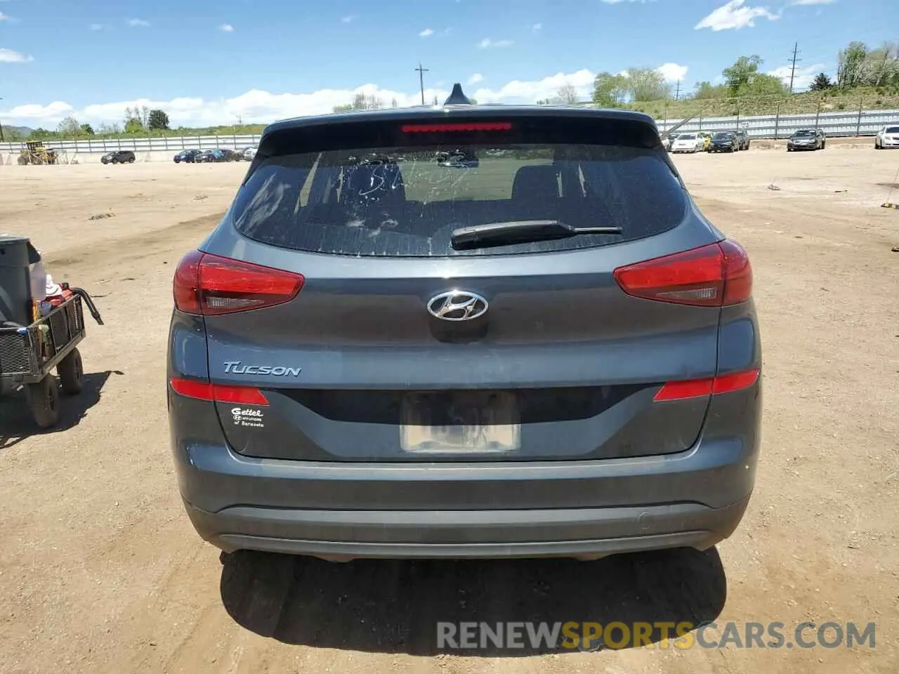 6 fotografías del automóvil dañado KM8J23A42KU004415 HYUNDAI TUCSON 2019