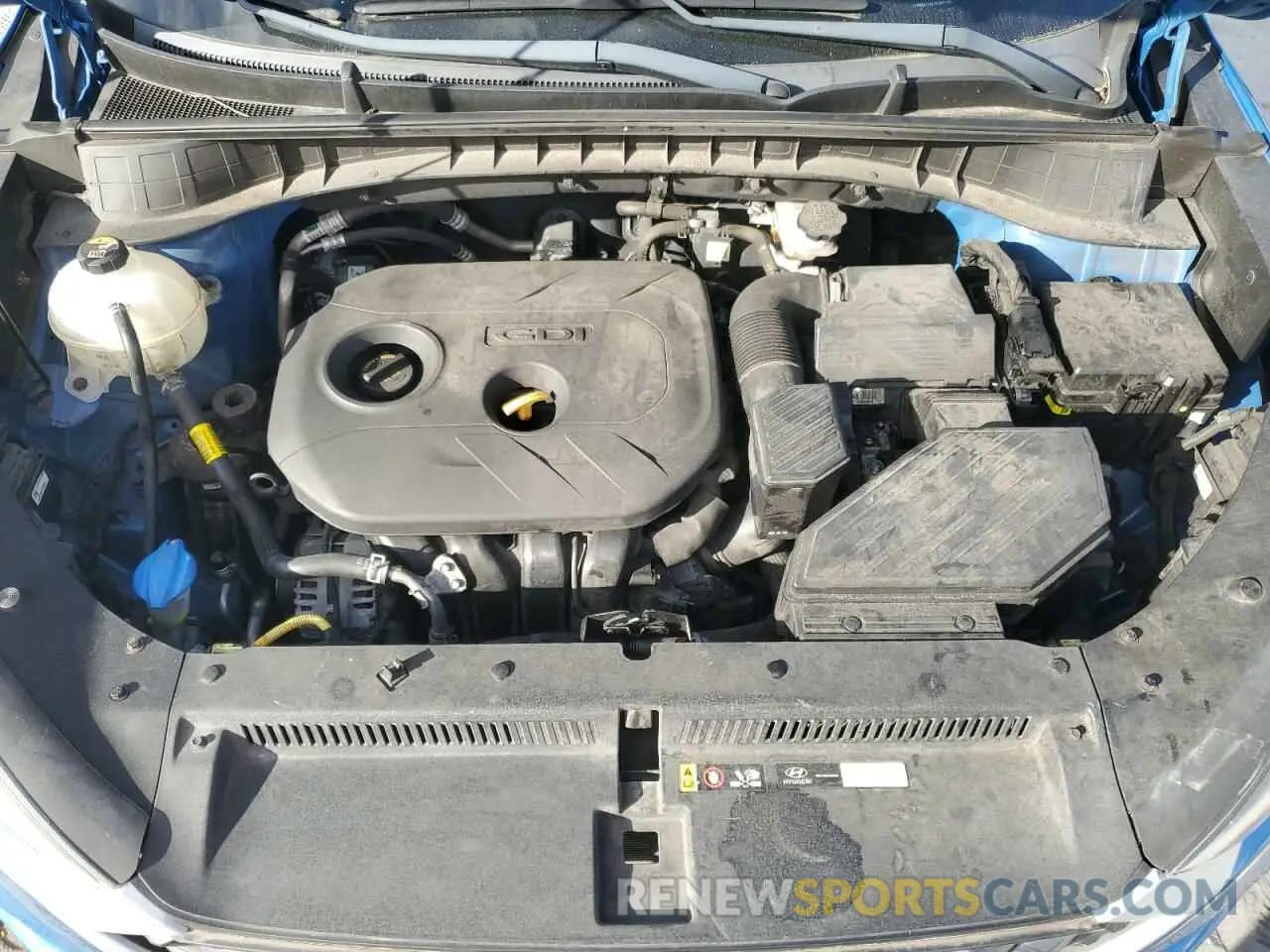 12 fotografías del automóvil dañado KM8J23A42KU007086 HYUNDAI TUCSON 2019