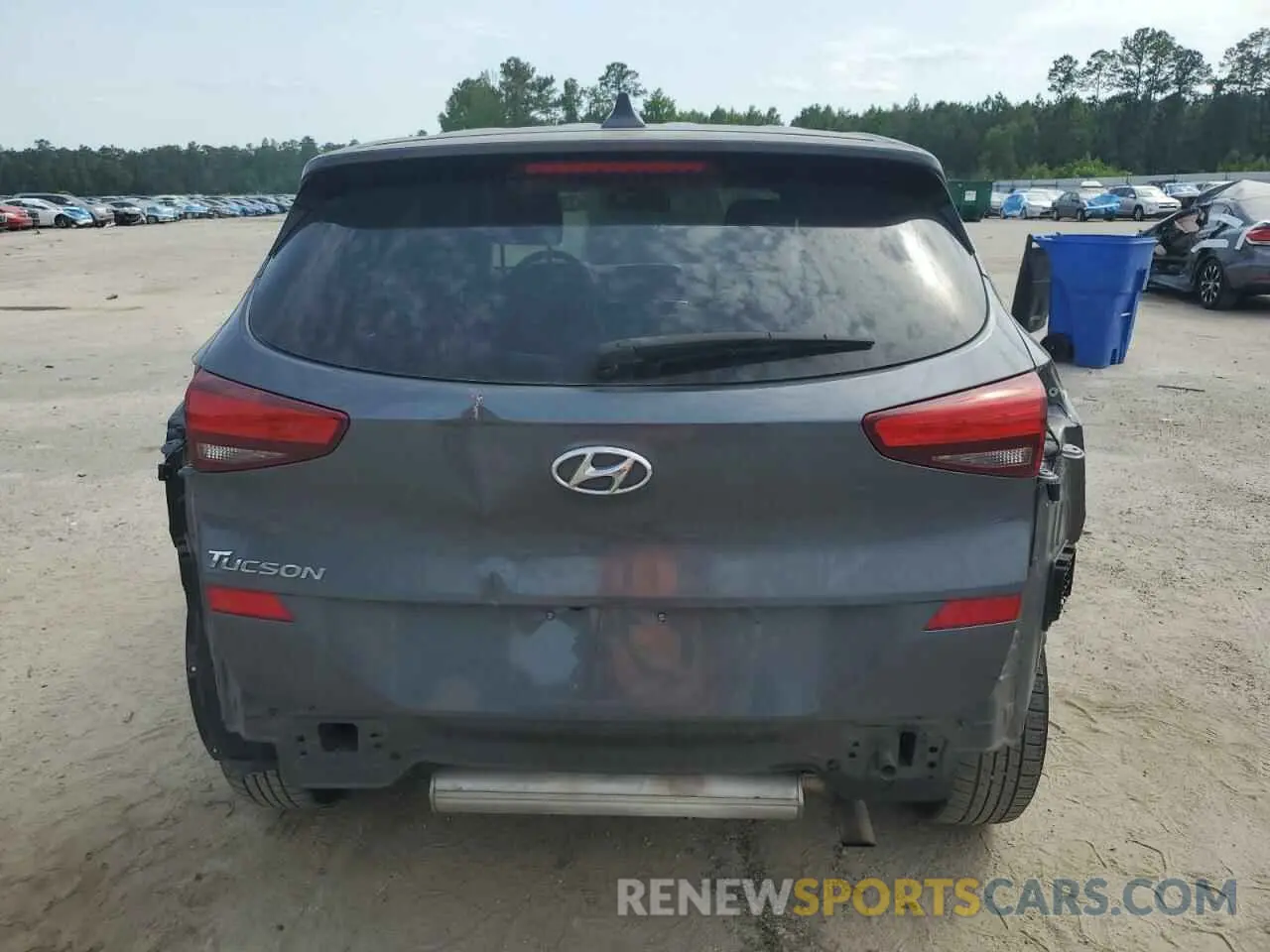 6 fotografías del automóvil dañado KM8J23A42KU059365 HYUNDAI TUCSON 2019