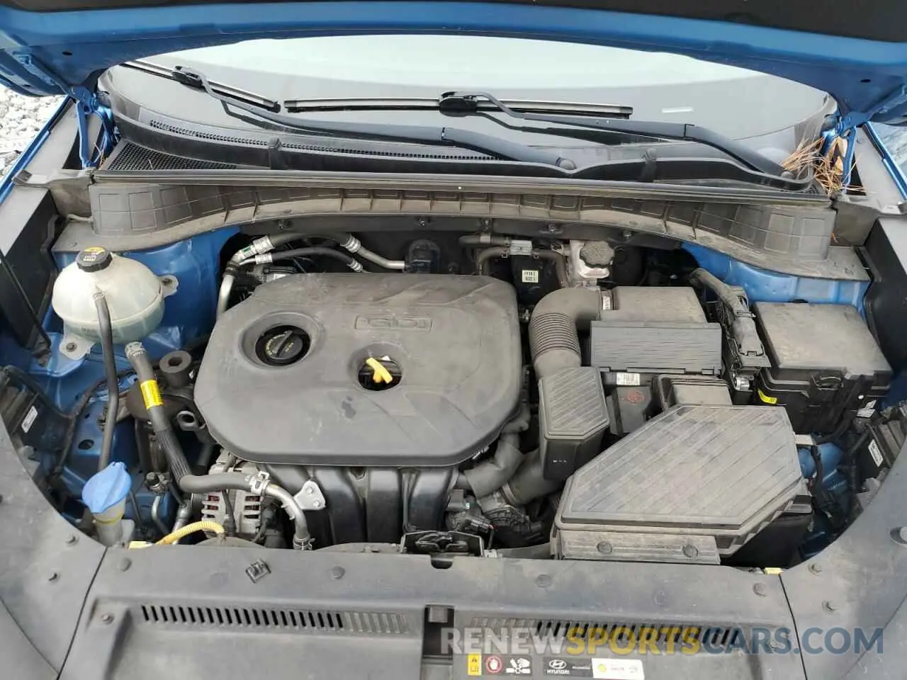 12 fotografías del automóvil dañado KM8J23A42KU956802 HYUNDAI TUCSON 2019