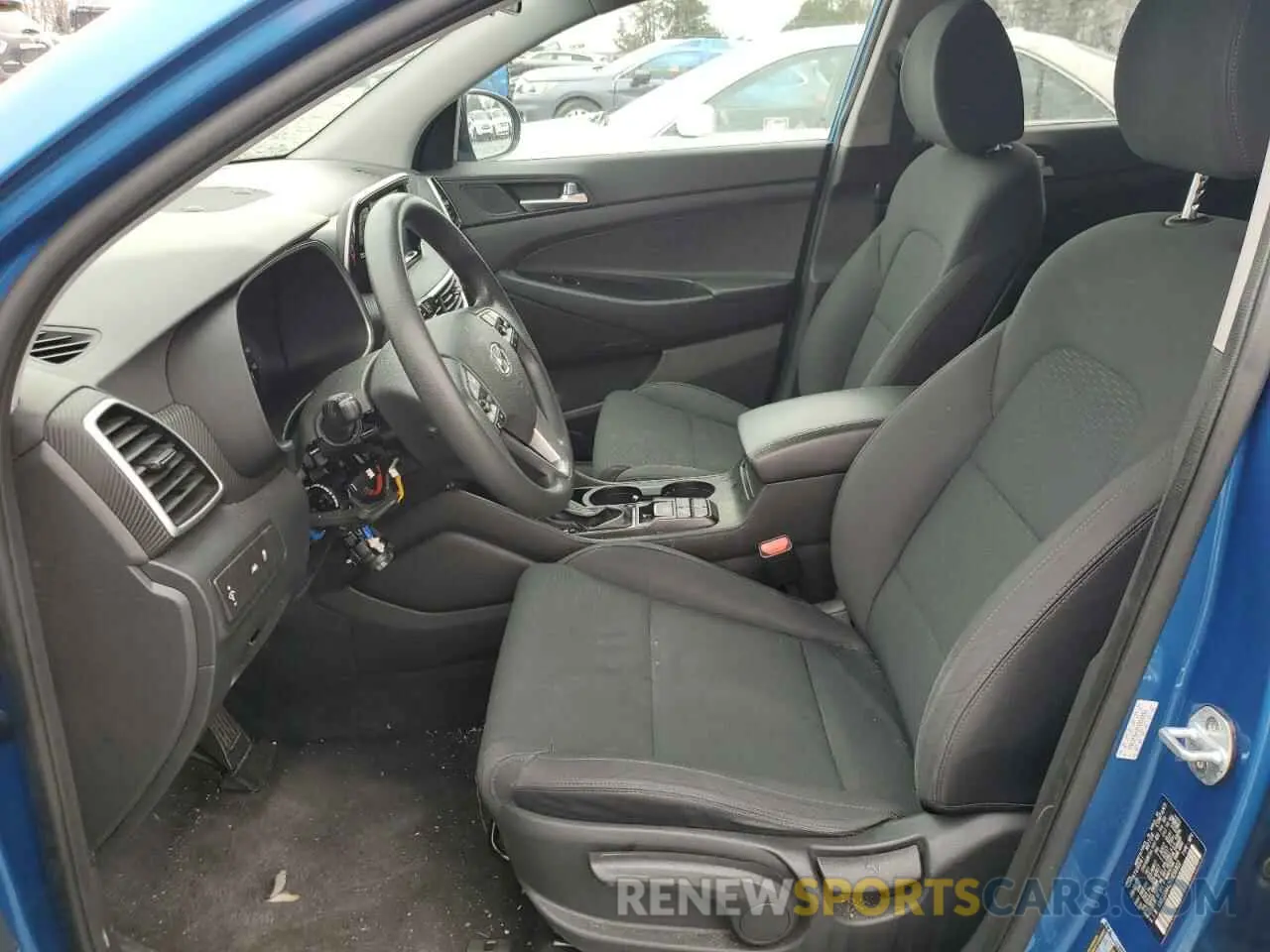 7 fotografías del automóvil dañado KM8J23A42KU956802 HYUNDAI TUCSON 2019
