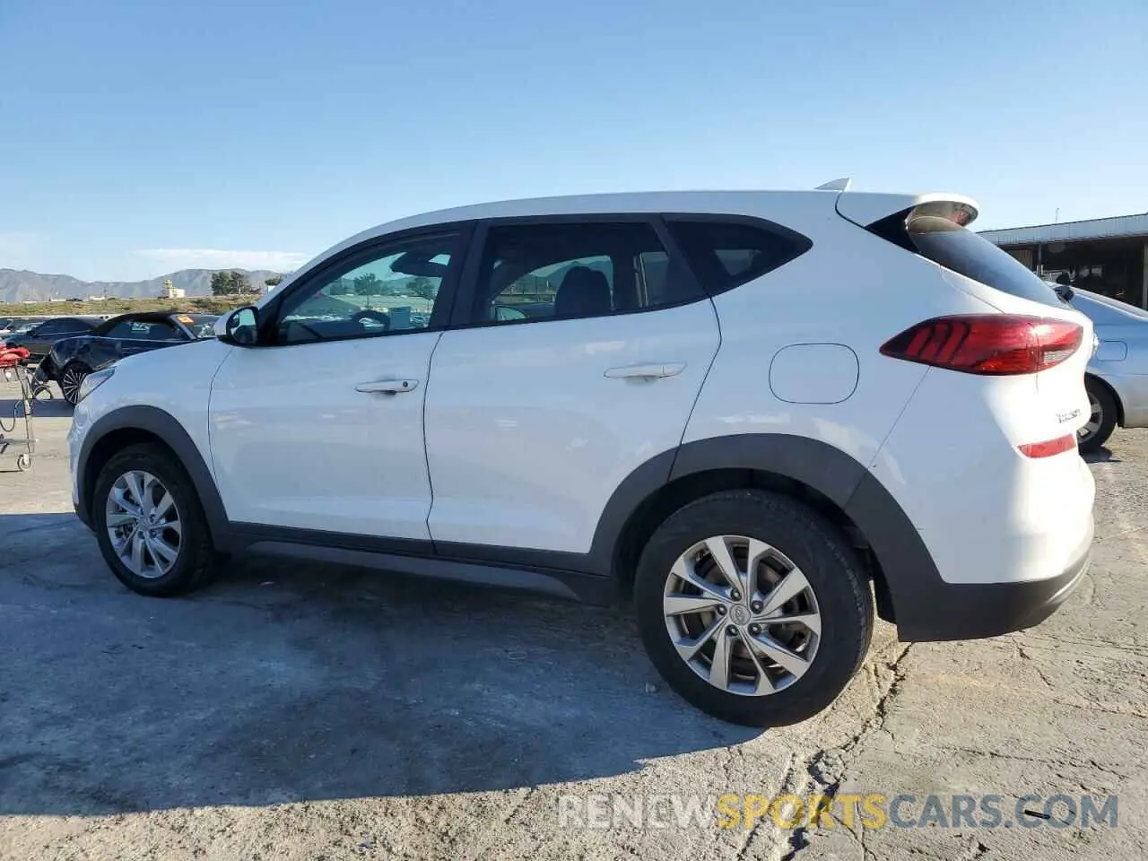 2 fotografías del automóvil dañado KM8J23A43KU016783 HYUNDAI TUCSON 2019