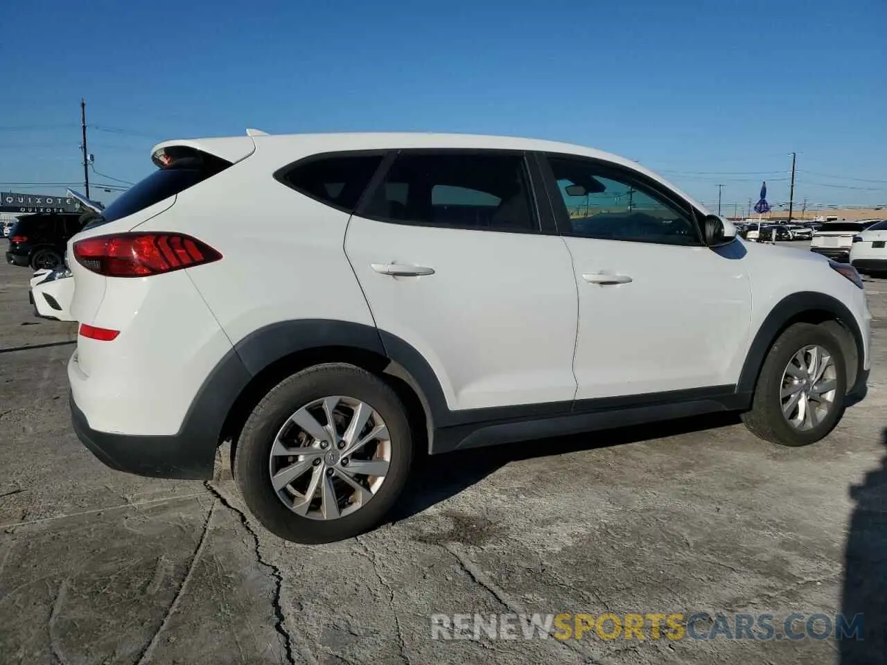 3 fotografías del automóvil dañado KM8J23A43KU016783 HYUNDAI TUCSON 2019