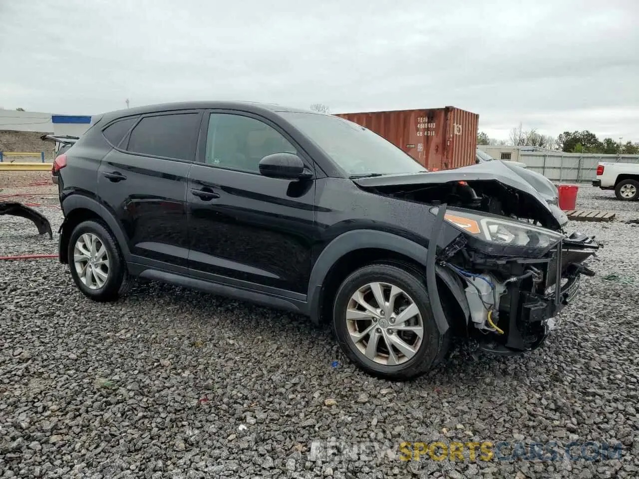 4 fotografías del automóvil dañado KM8J23A43KU841285 HYUNDAI TUCSON 2019