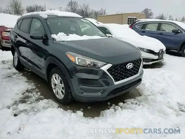 12 fotografías del automóvil dañado KM8J23A43KU859415 HYUNDAI TUCSON 2019