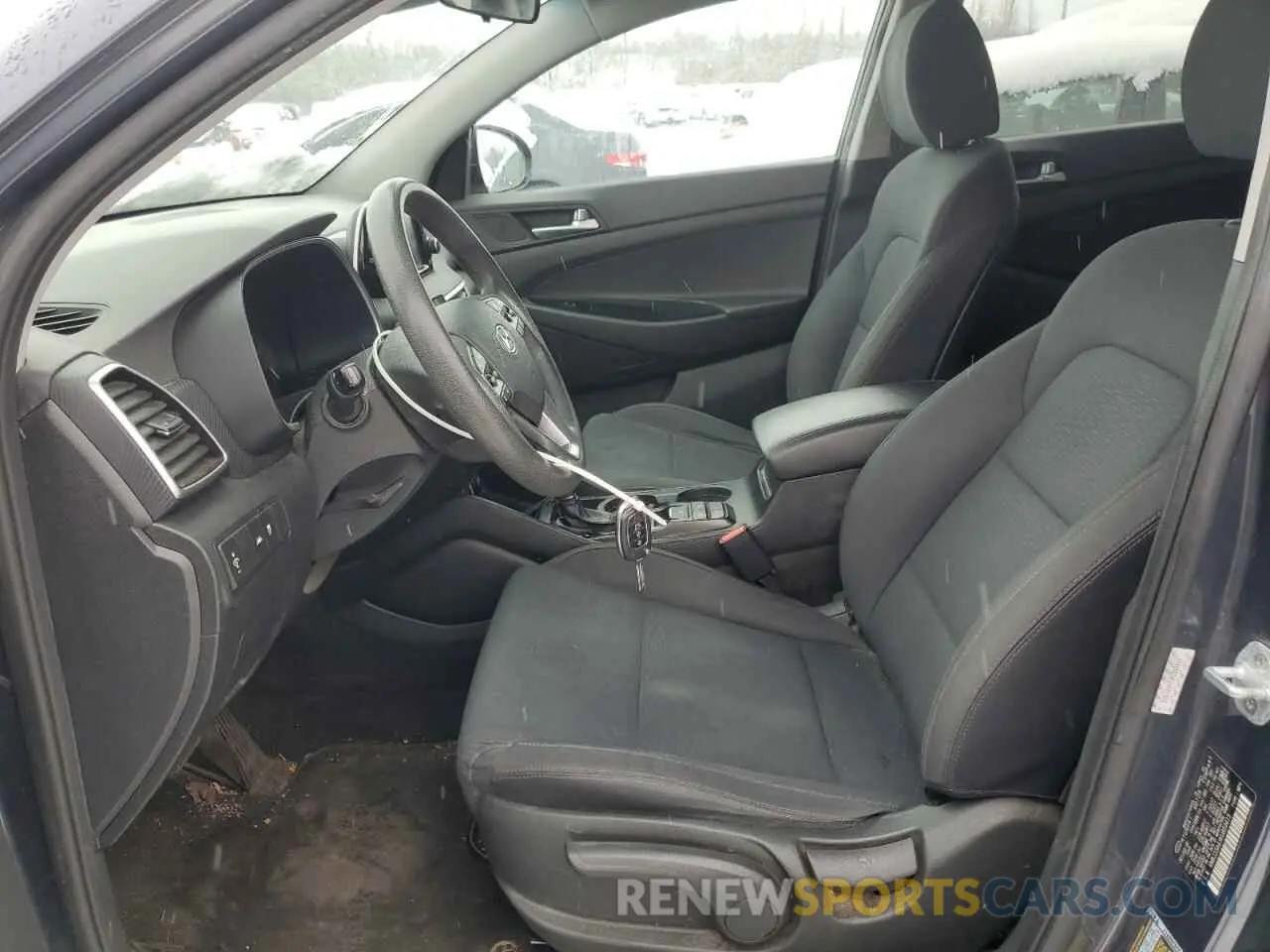 7 fotografías del automóvil dañado KM8J23A43KU859415 HYUNDAI TUCSON 2019