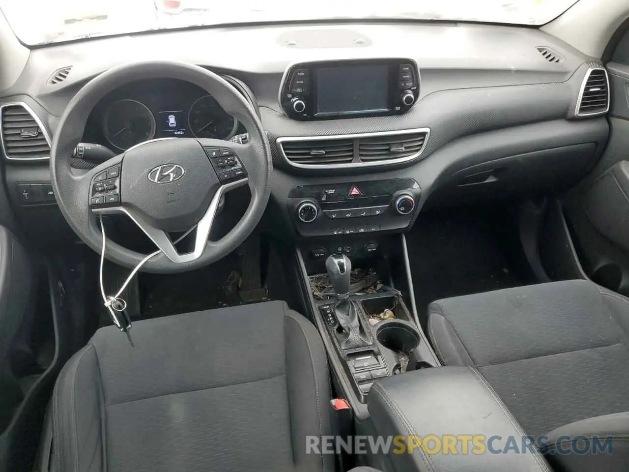 8 fotografías del automóvil dañado KM8J23A43KU859415 HYUNDAI TUCSON 2019
