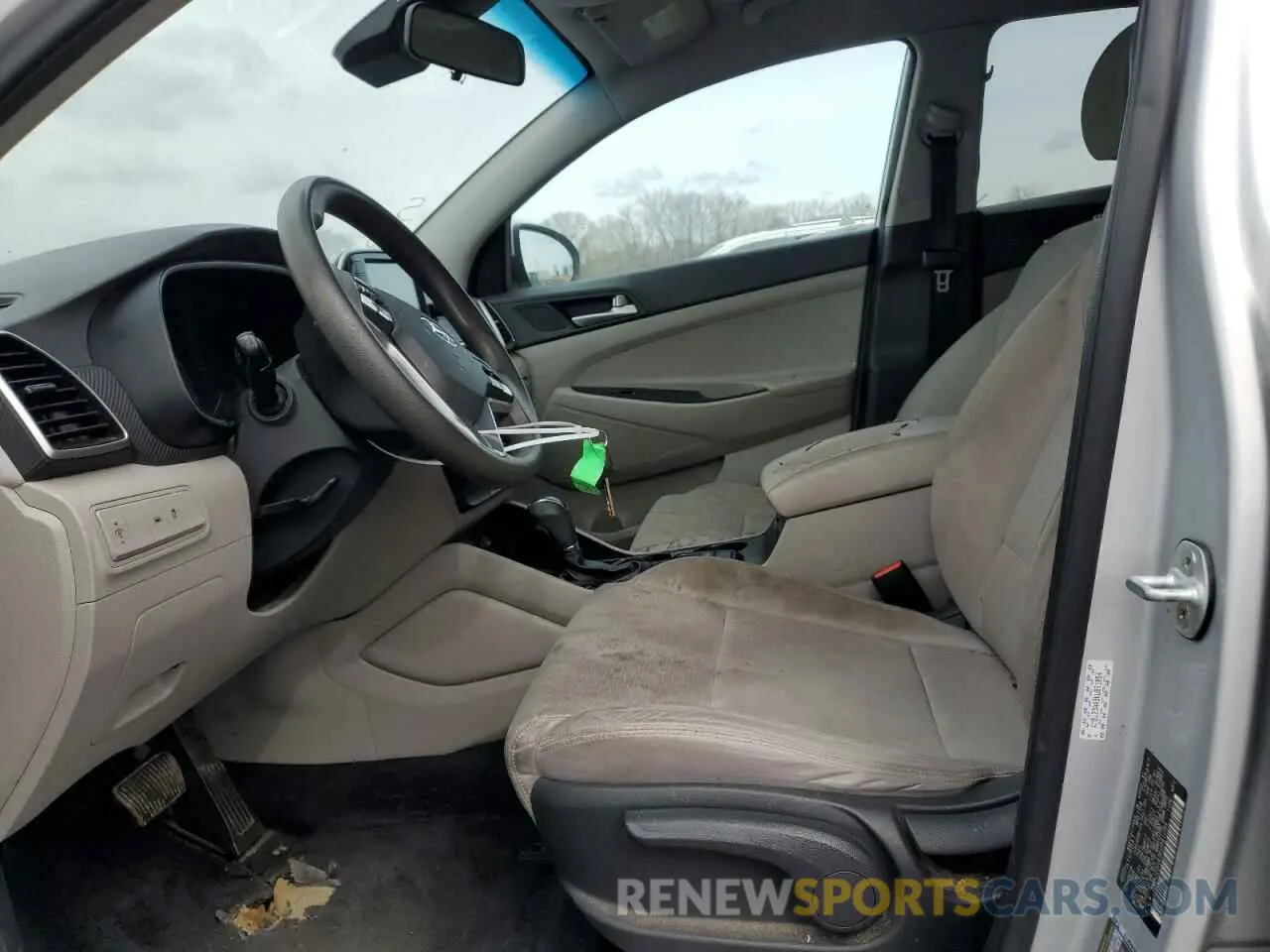 7 fotografías del automóvil dañado KM8J23A43KU891054 HYUNDAI TUCSON 2019