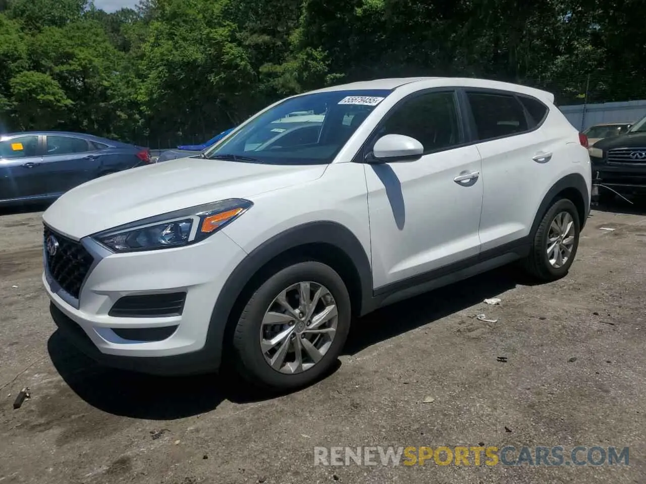 1 fotografías del automóvil dañado KM8J23A43KU925008 HYUNDAI TUCSON 2019