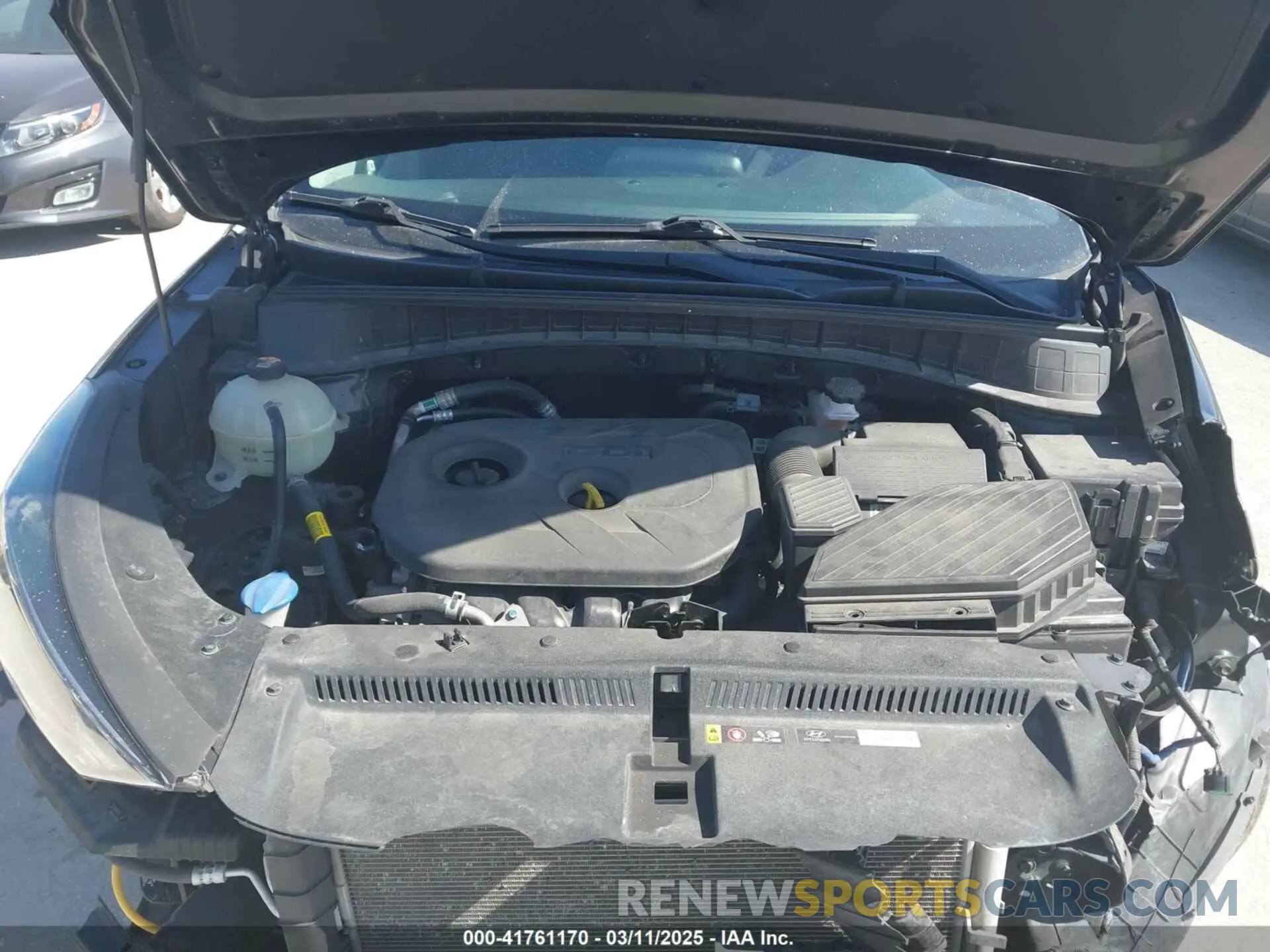 10 fotografías del automóvil dañado KM8J23A43KU951138 HYUNDAI TUCSON 2019