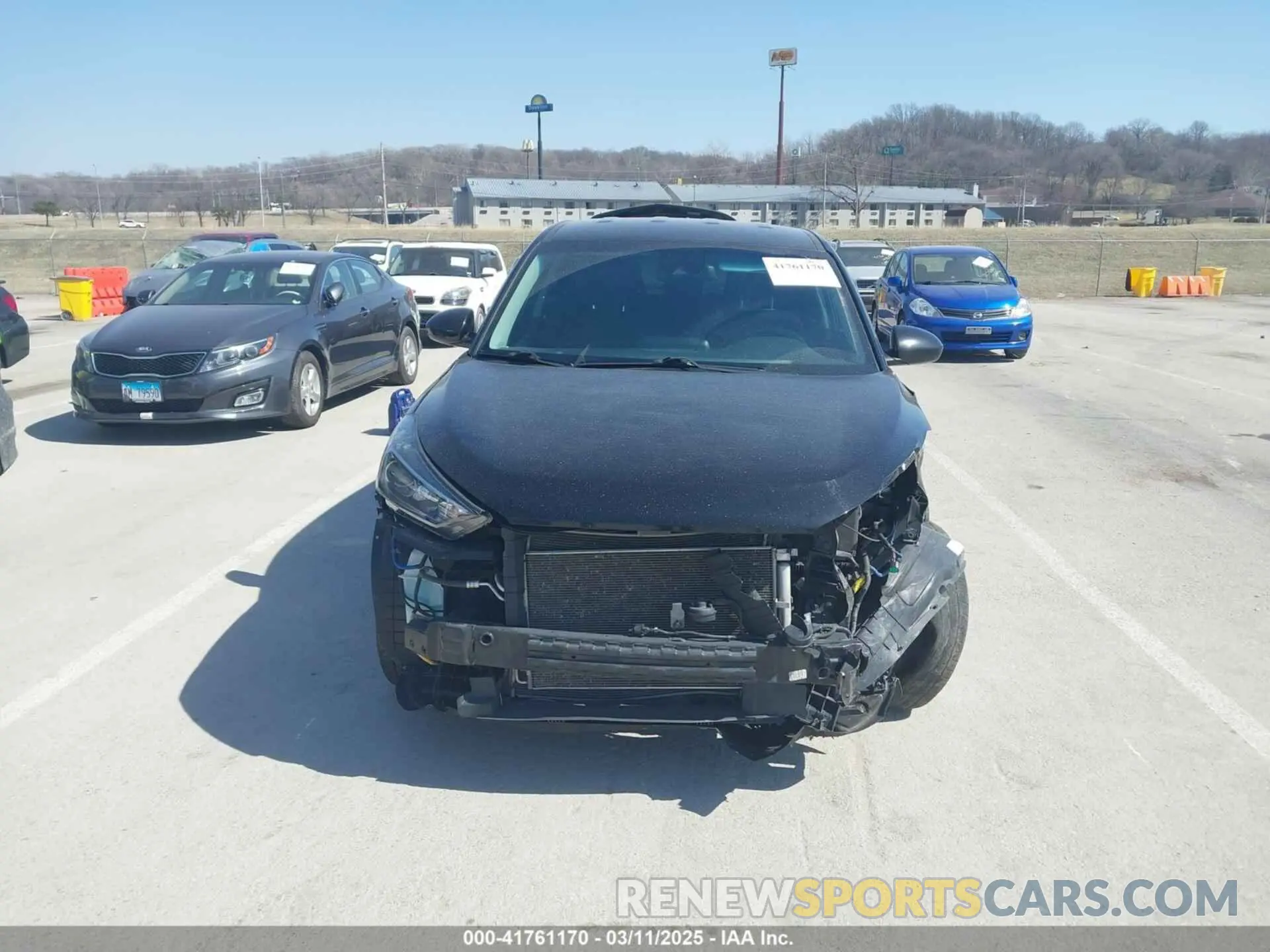 13 fotografías del automóvil dañado KM8J23A43KU951138 HYUNDAI TUCSON 2019