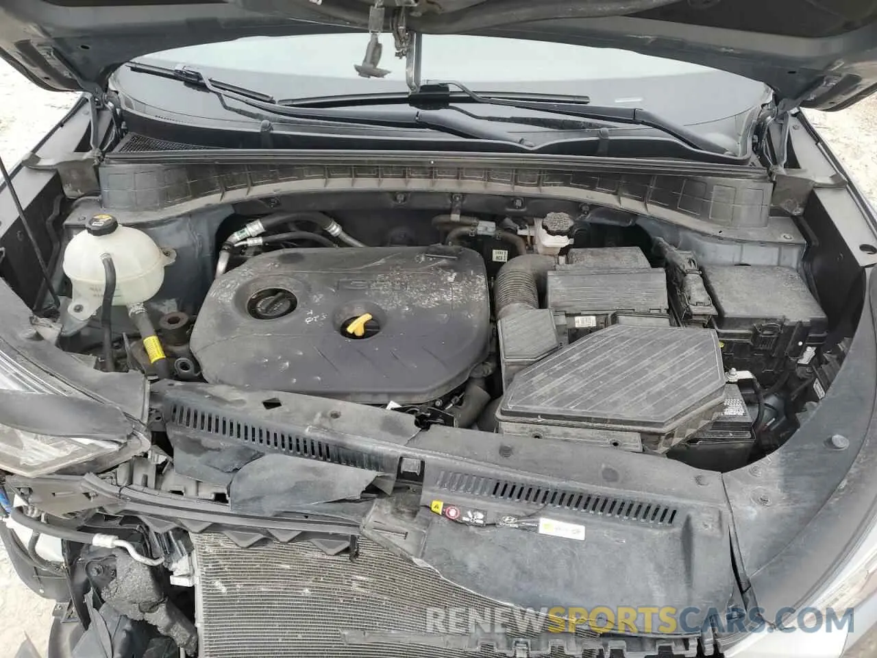 12 fotografías del automóvil dañado KM8J23A43KU979280 HYUNDAI TUCSON 2019