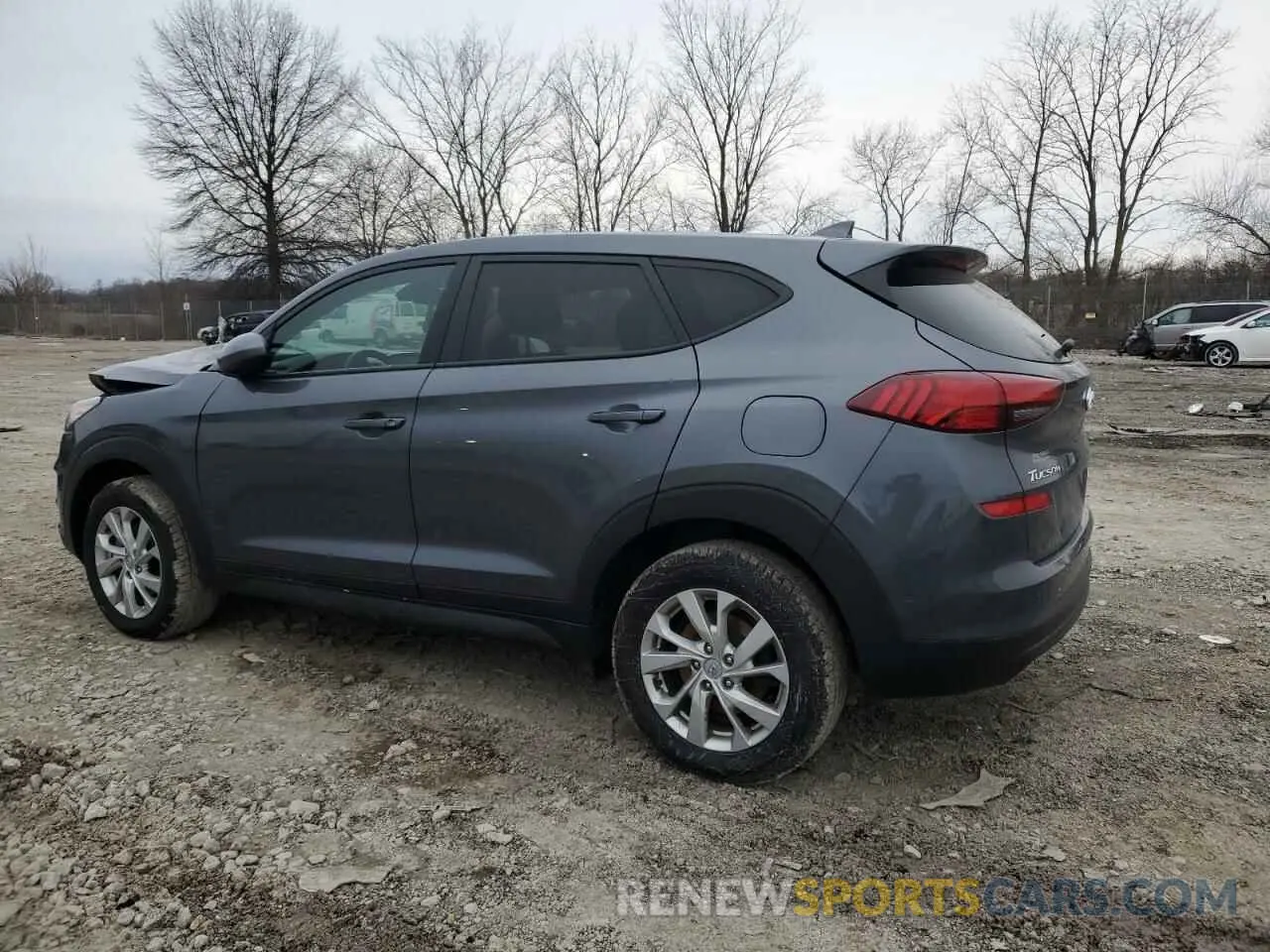 2 fotografías del automóvil dañado KM8J23A43KU979280 HYUNDAI TUCSON 2019